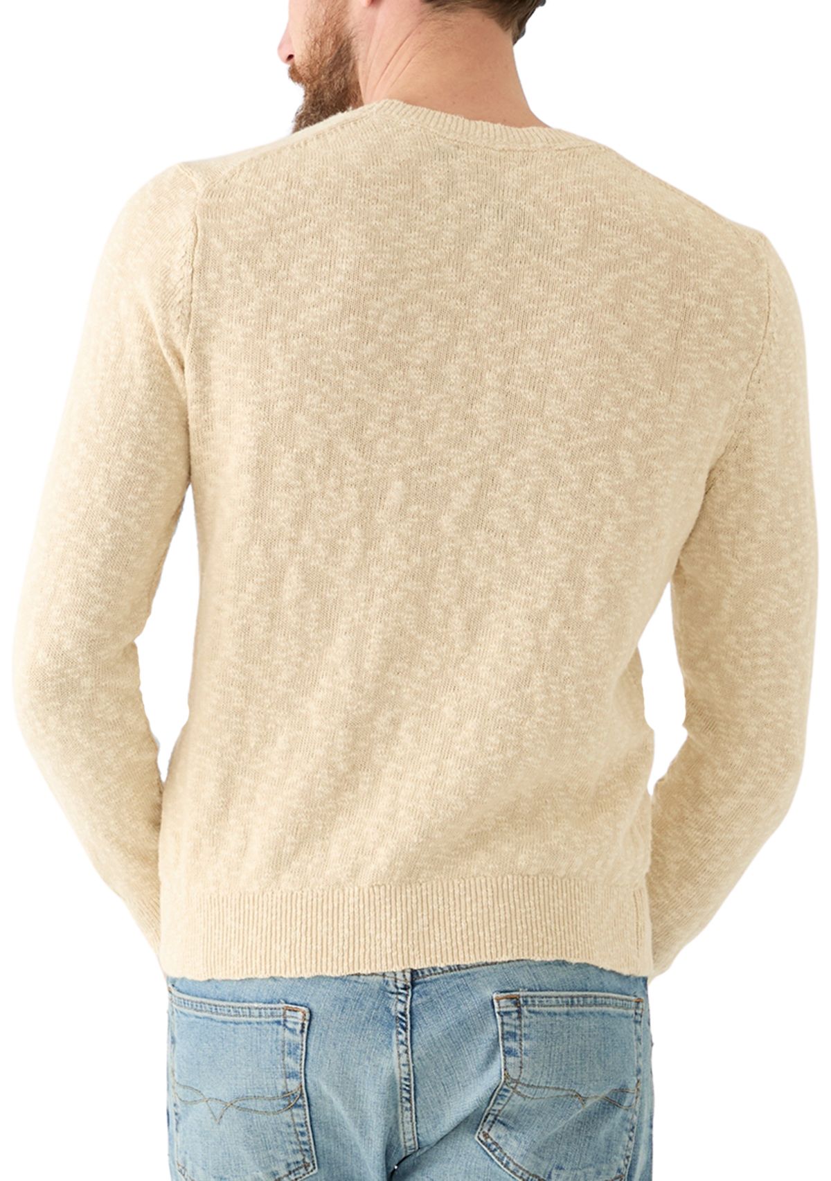 Linen Crew Neck Sweater