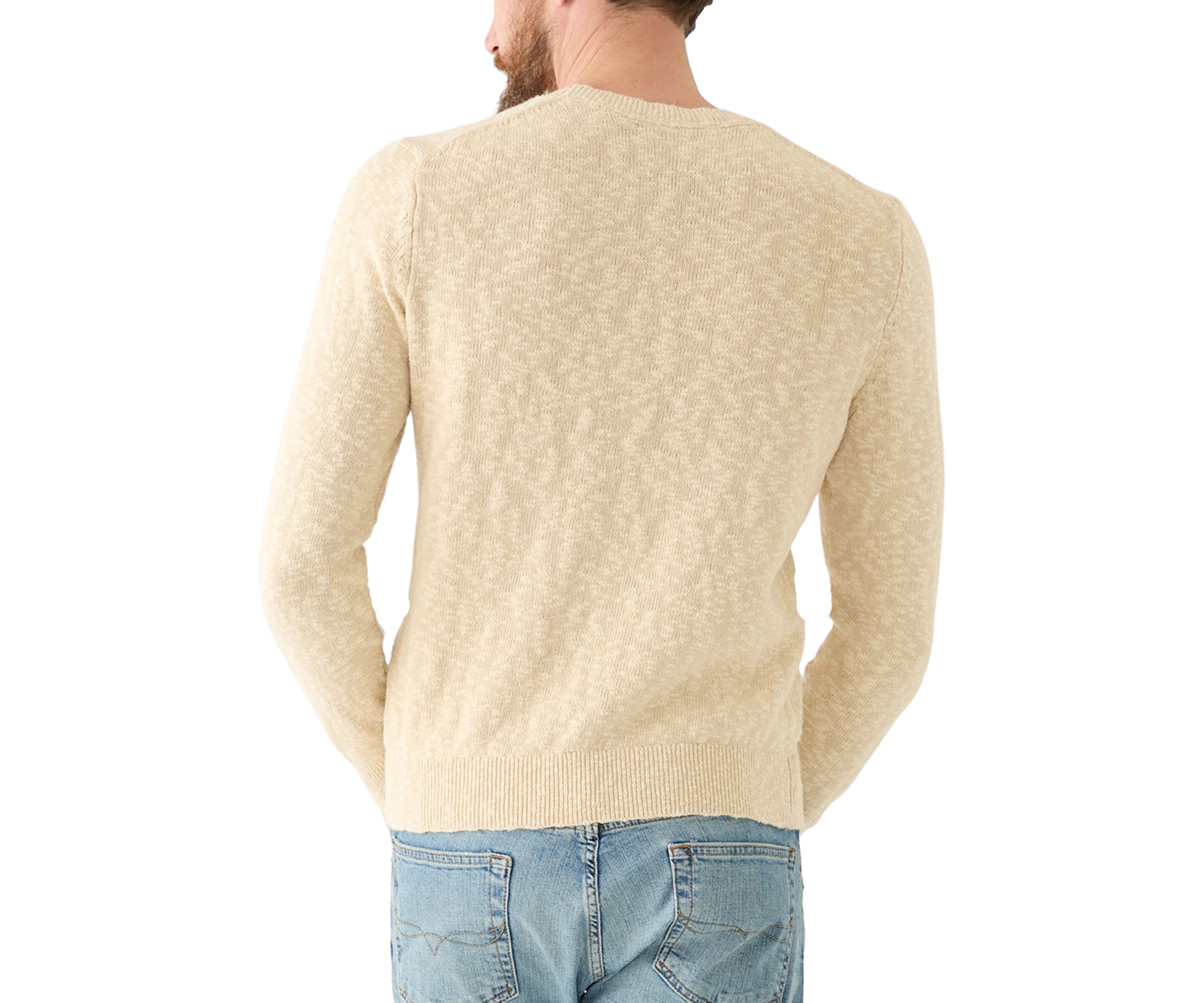 Linen Crew Neck Sweater
