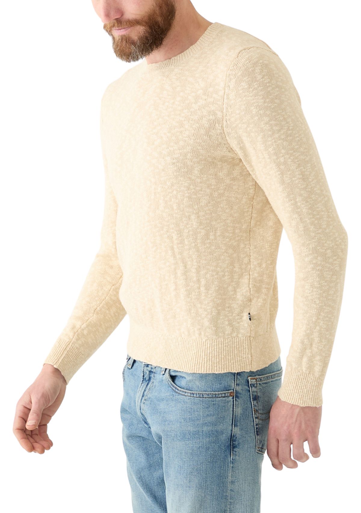 Linen Crew Neck Sweater