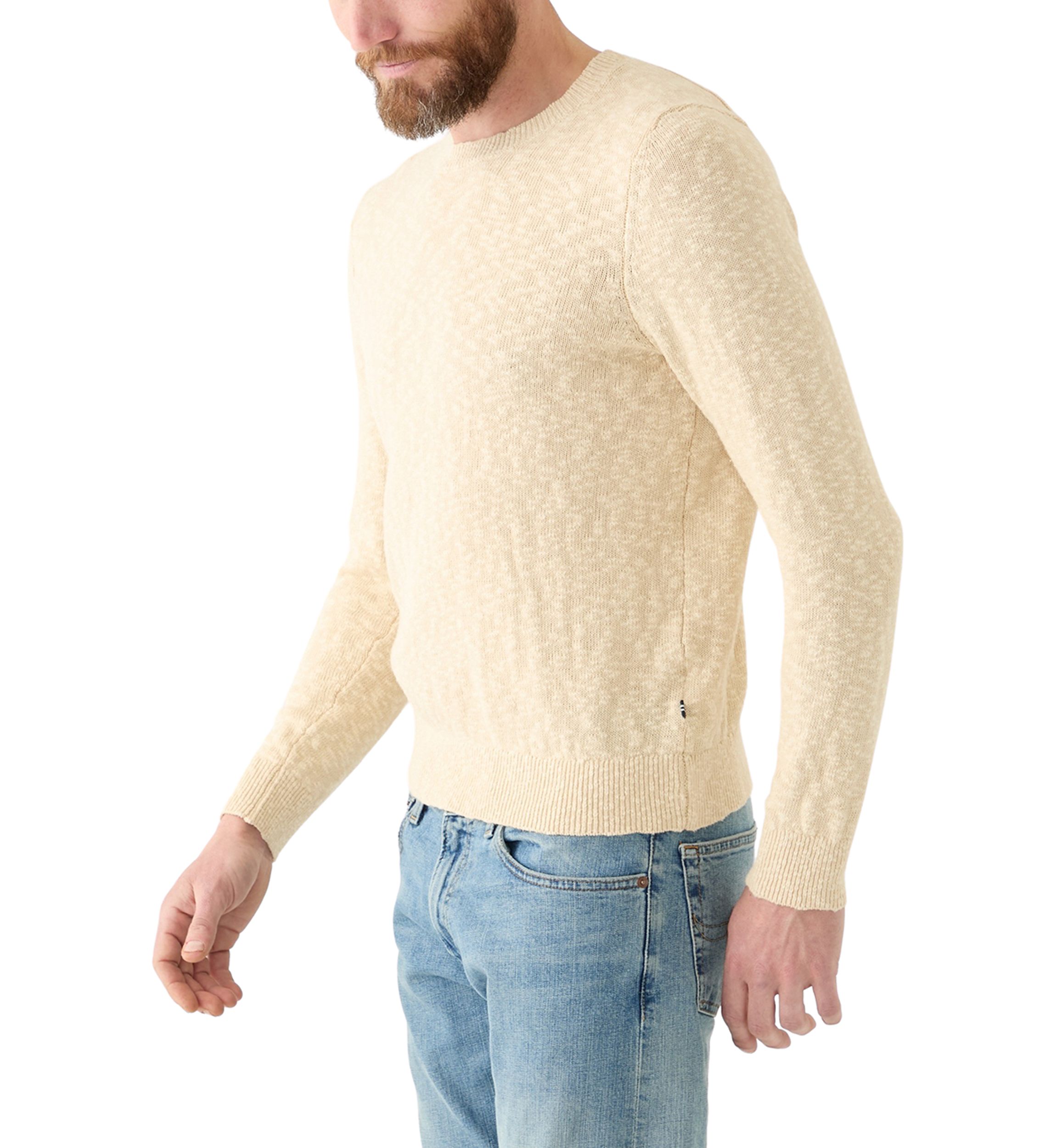 Linen Crew Neck Sweater