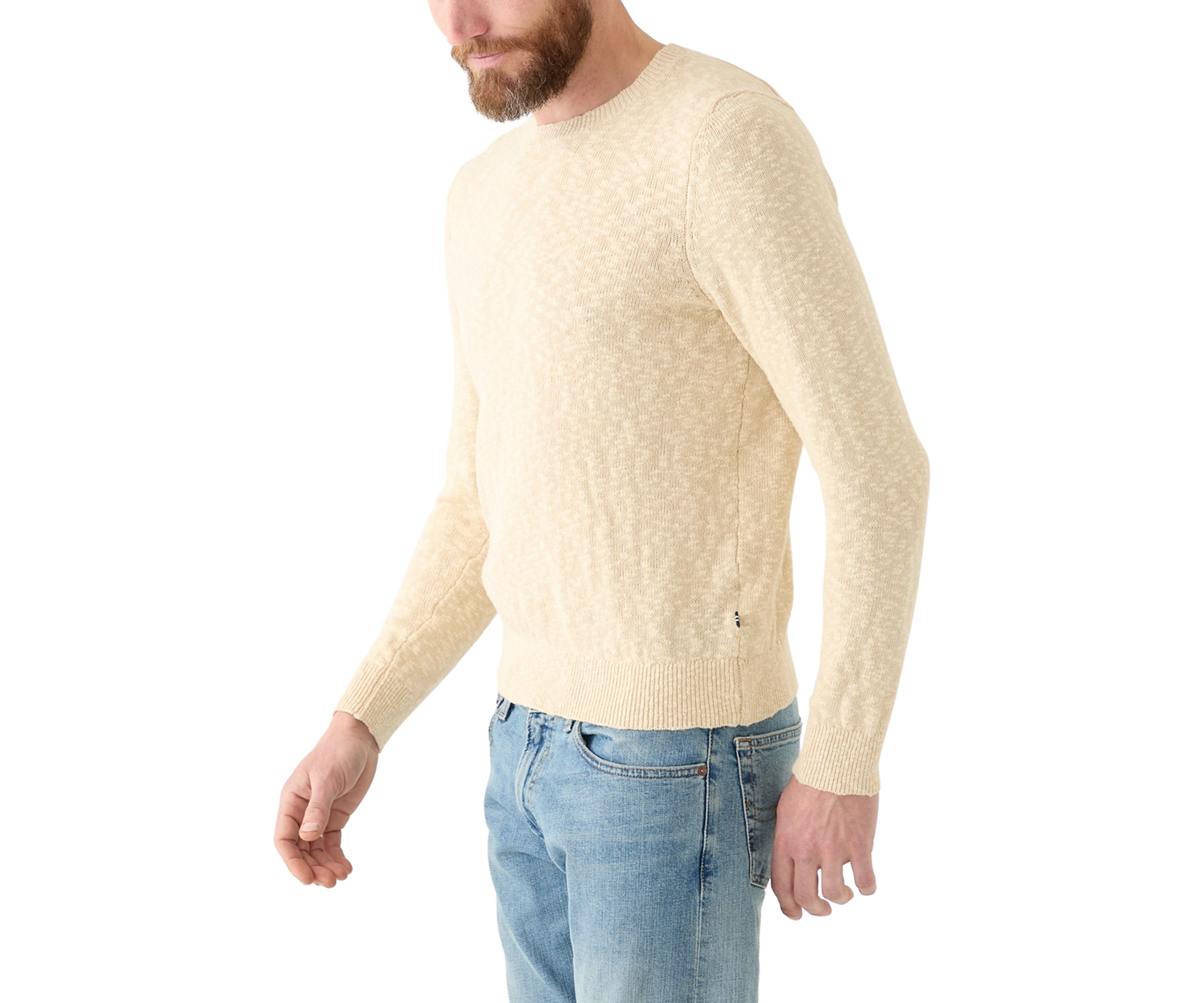 Linen Crew Neck Sweater
