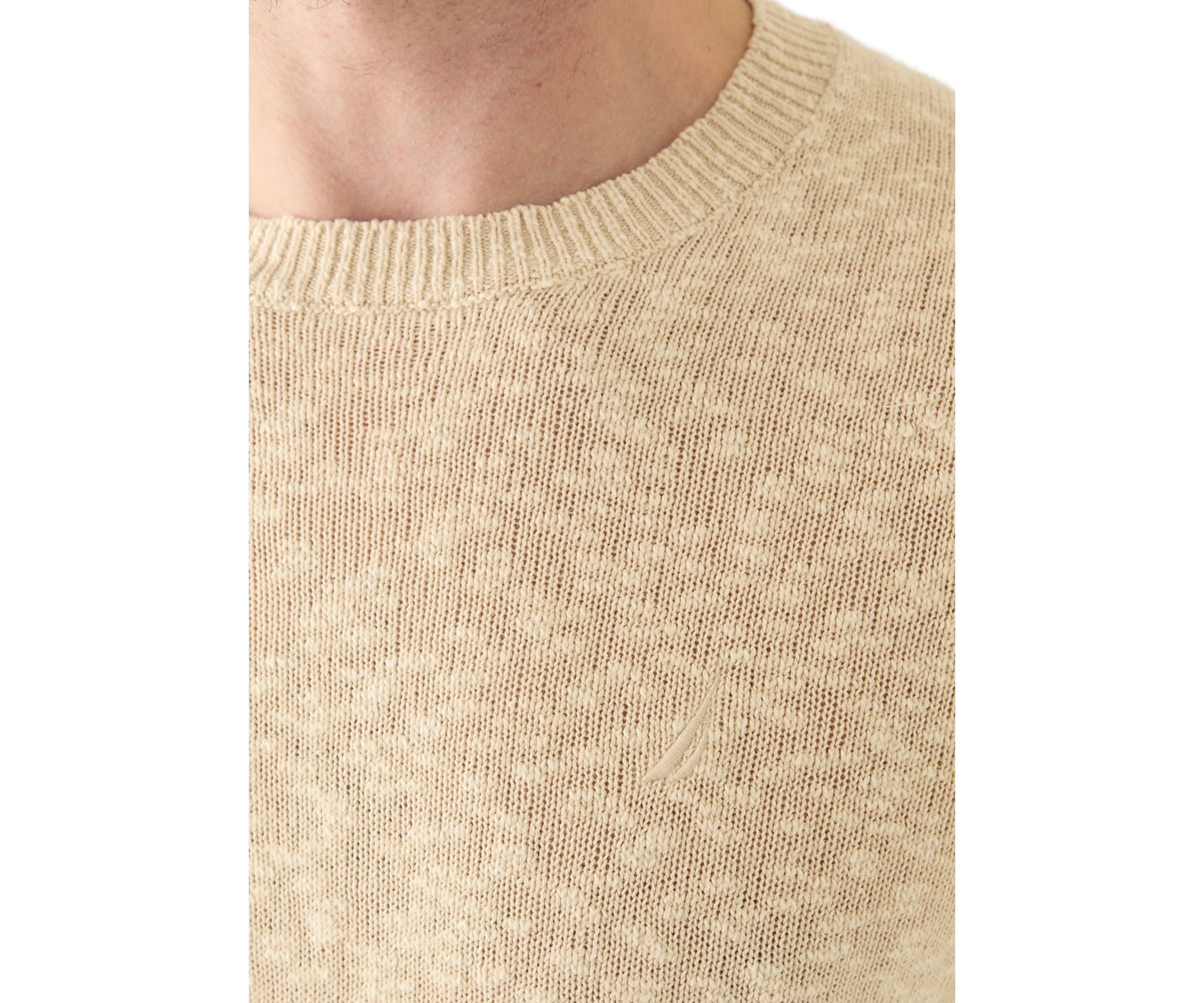 Linen Crew Neck Sweater