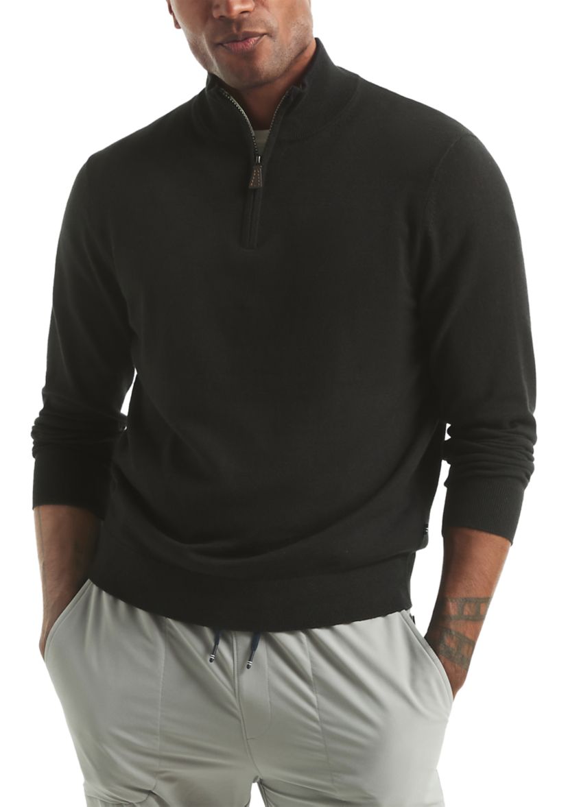 Solid 1/4 Zip Pullover