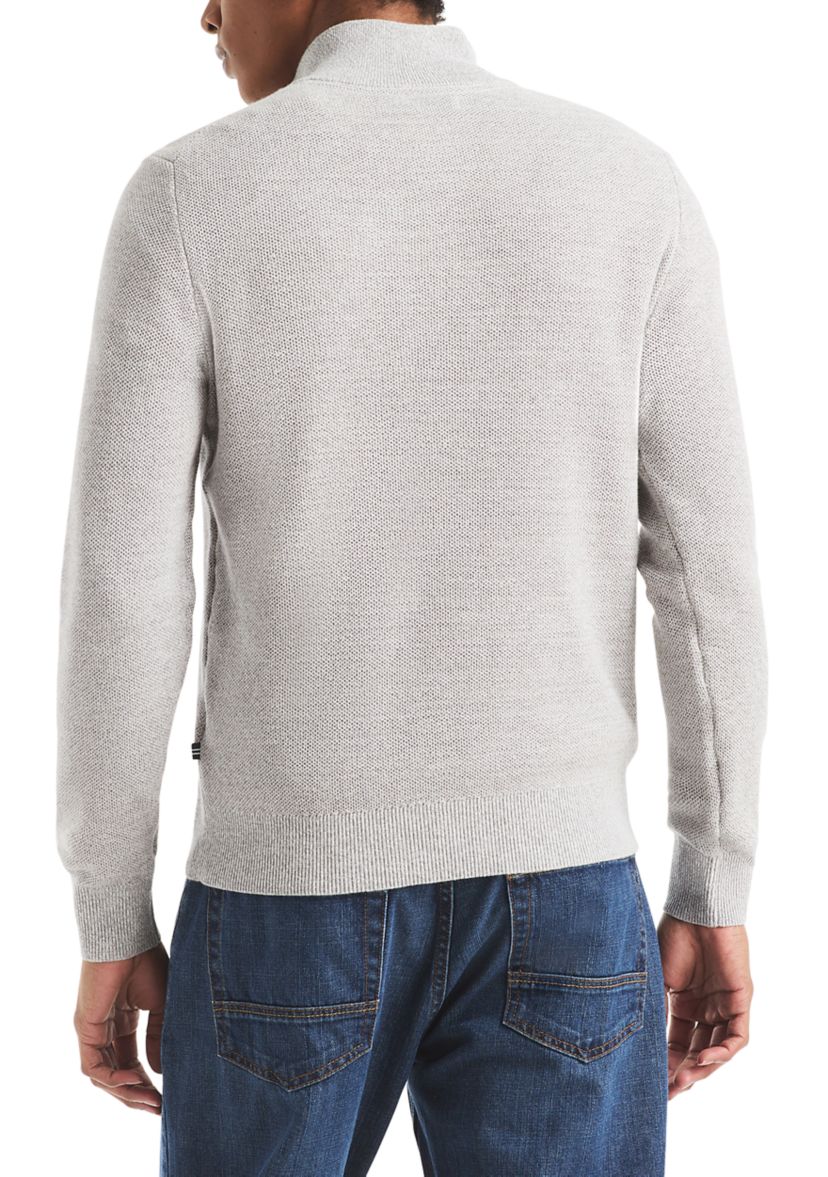 Solid 1/4 Zip Pullover 