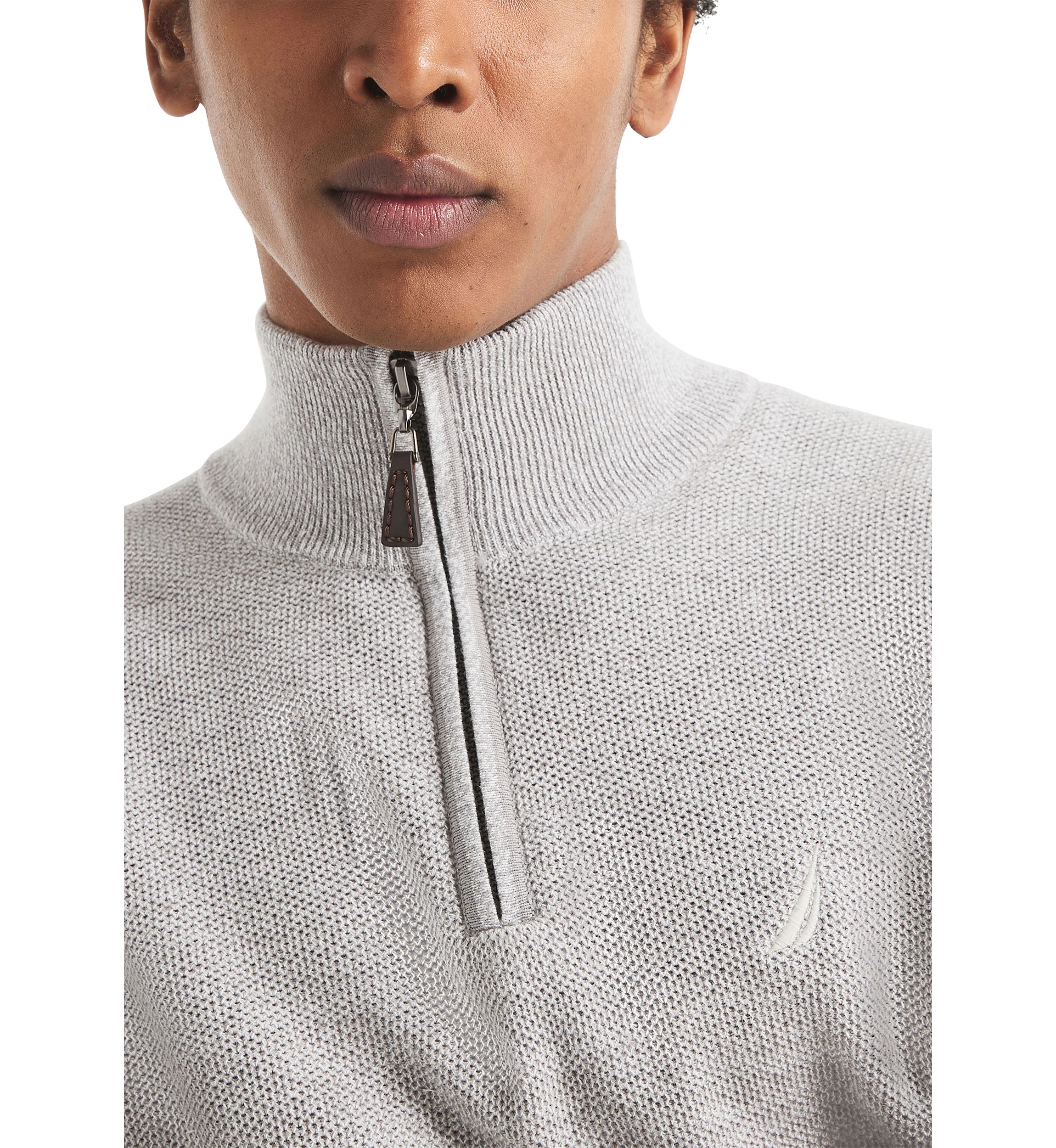 Solid 1/4 Zip Pullover 