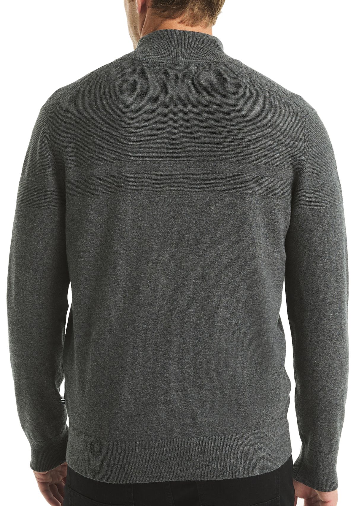 Mock Full Zip Sweater 