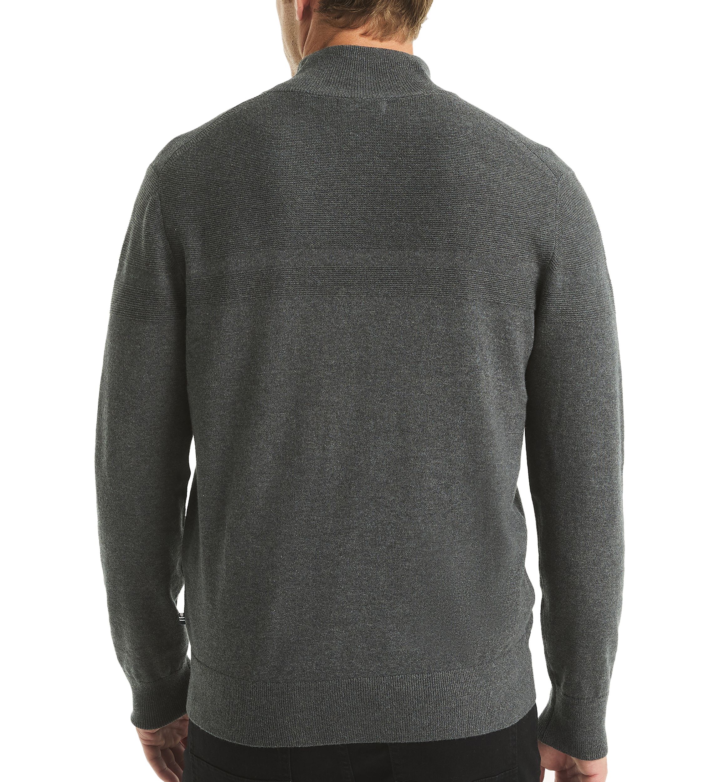 Mock Full Zip Sweater 