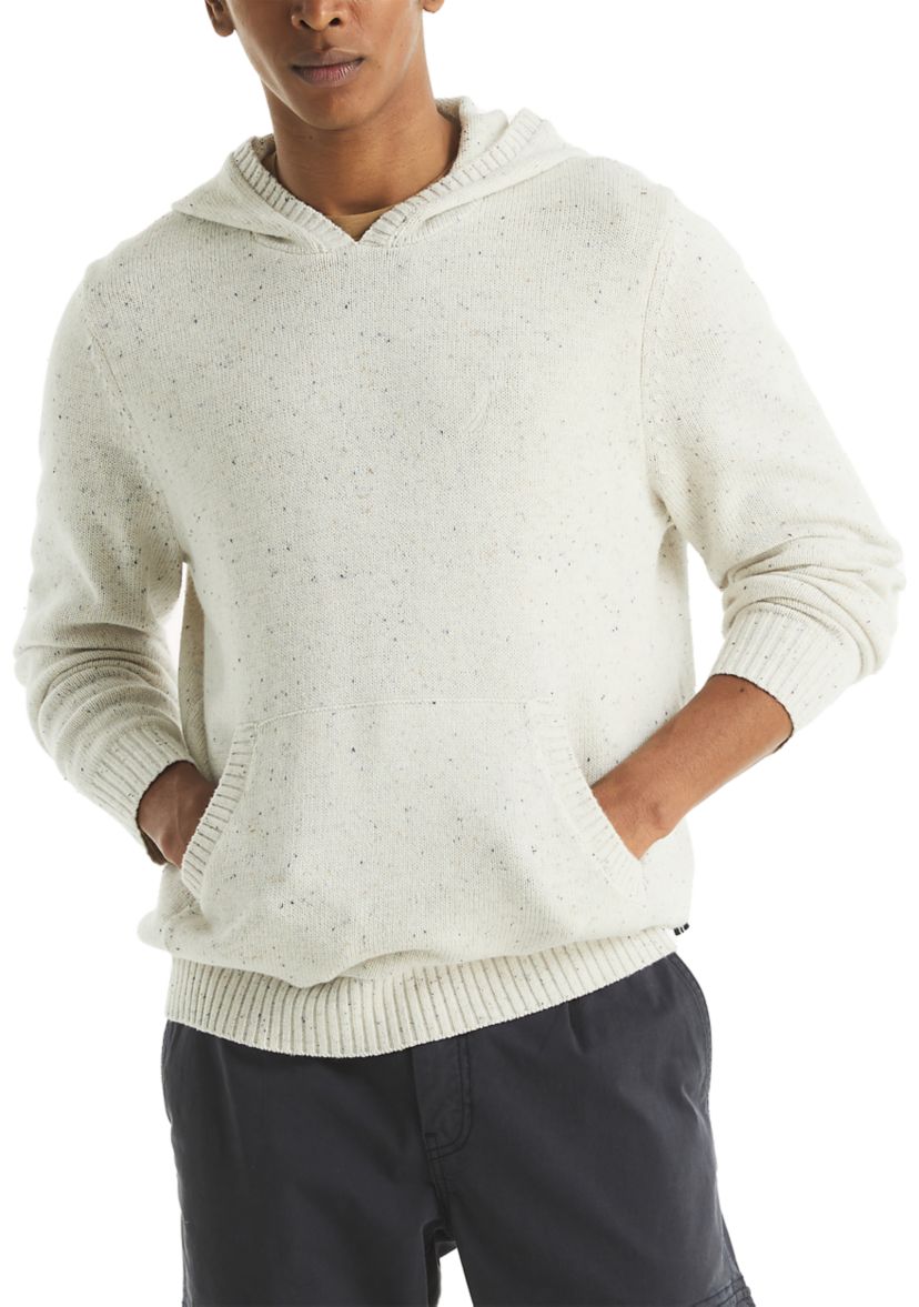 Mens Donegal Hooded Sweater