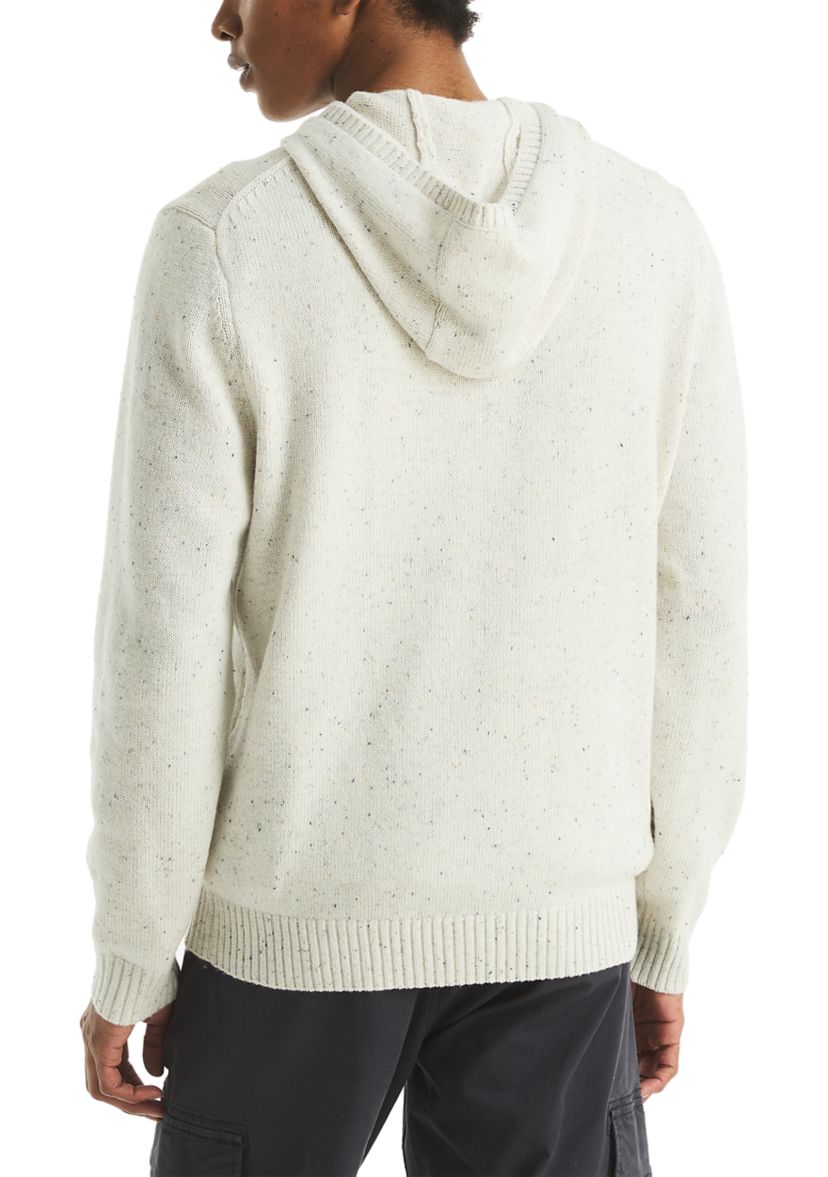 Mens Donegal Hooded Sweater