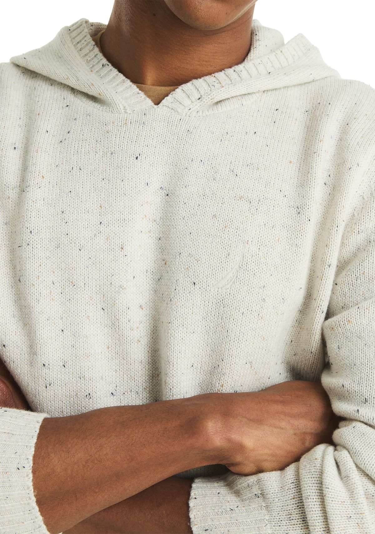 Mens Donegal Hooded Sweater