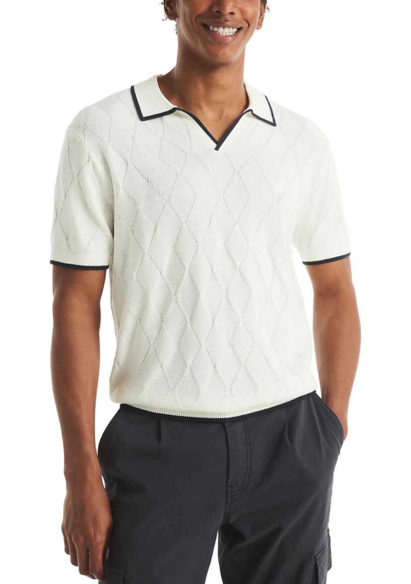 Textured Button Front Sweater