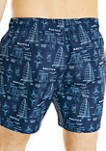 Sustainably Crafted 6" Printed Swim Shorts 
