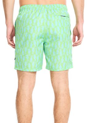 Sustainably Crafted 8" Printed Swim Shorts