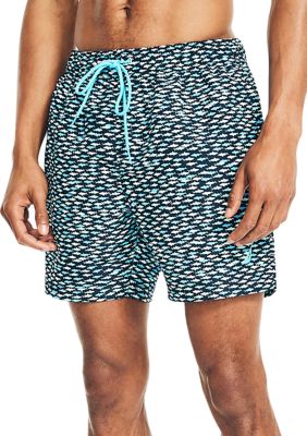 Nautica mens swim trunks on sale sale