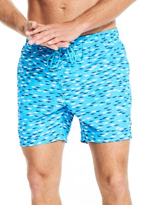 Sustainably Crafted 6" Printed Swim Shorts