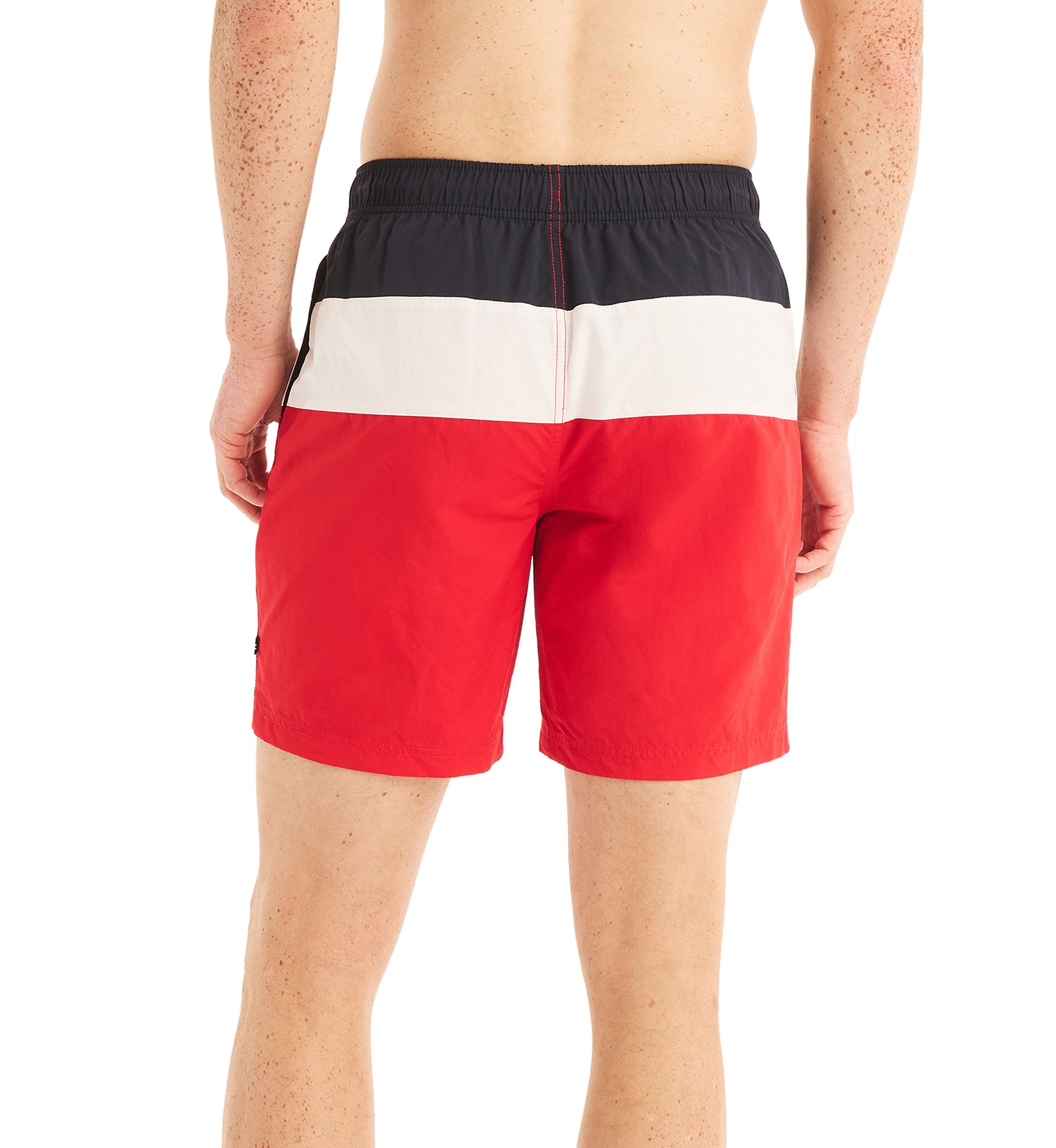 8" Tri Block Quick Dry Swim Shorts
