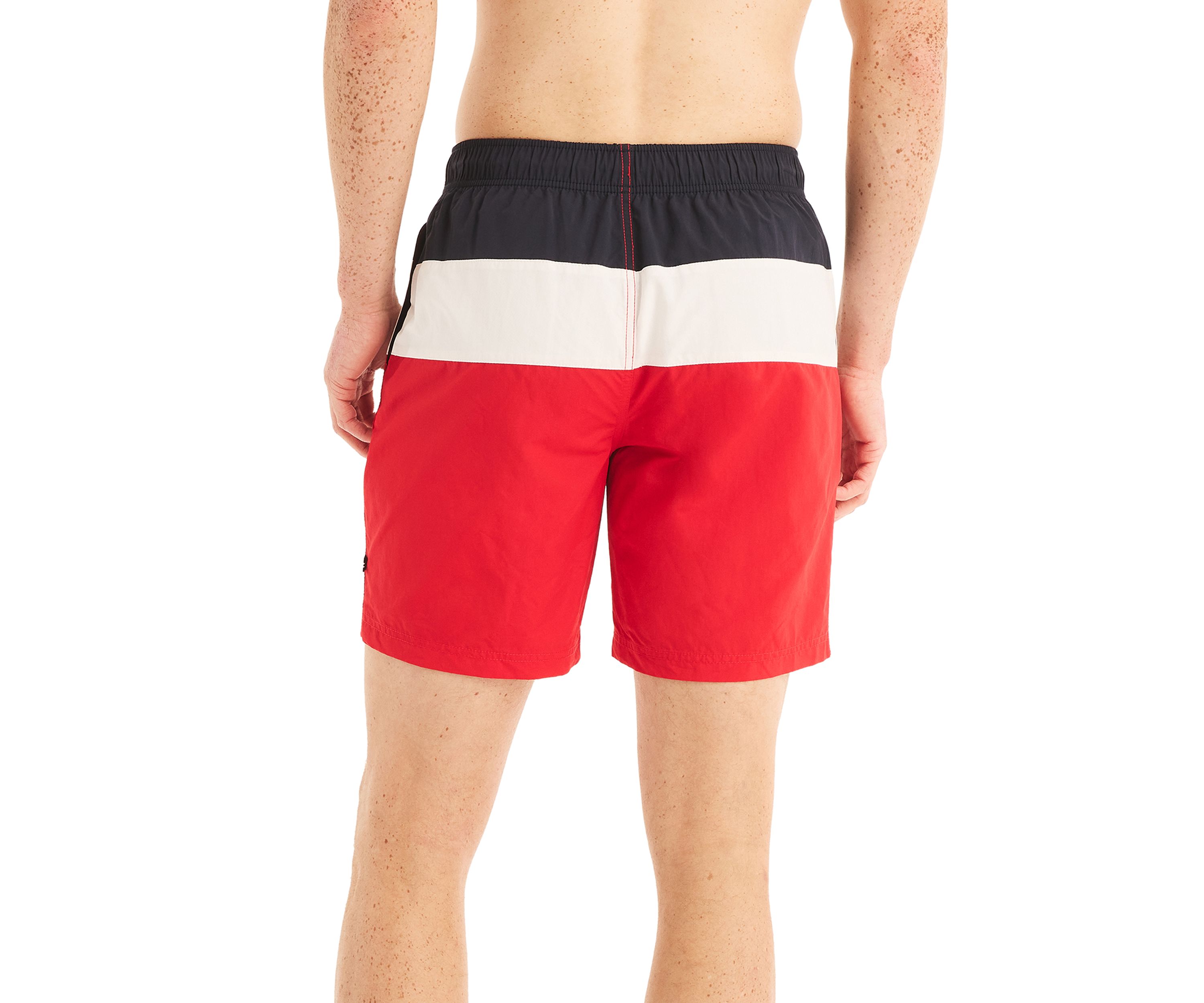 8" Tri Block Quick Dry Swim Shorts
