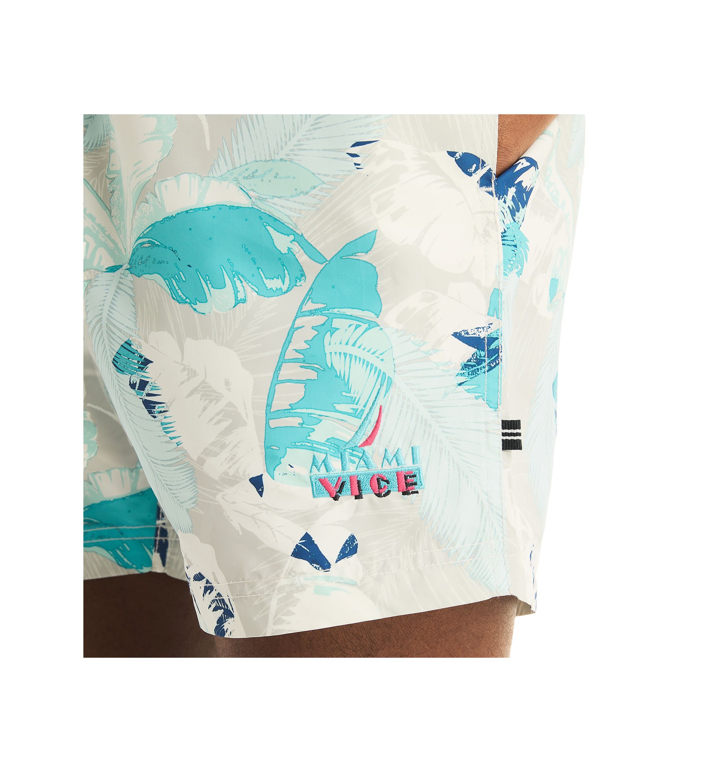 Miami Vice x Nautica Sustainably Crafted 5" Printed Swim Trunks