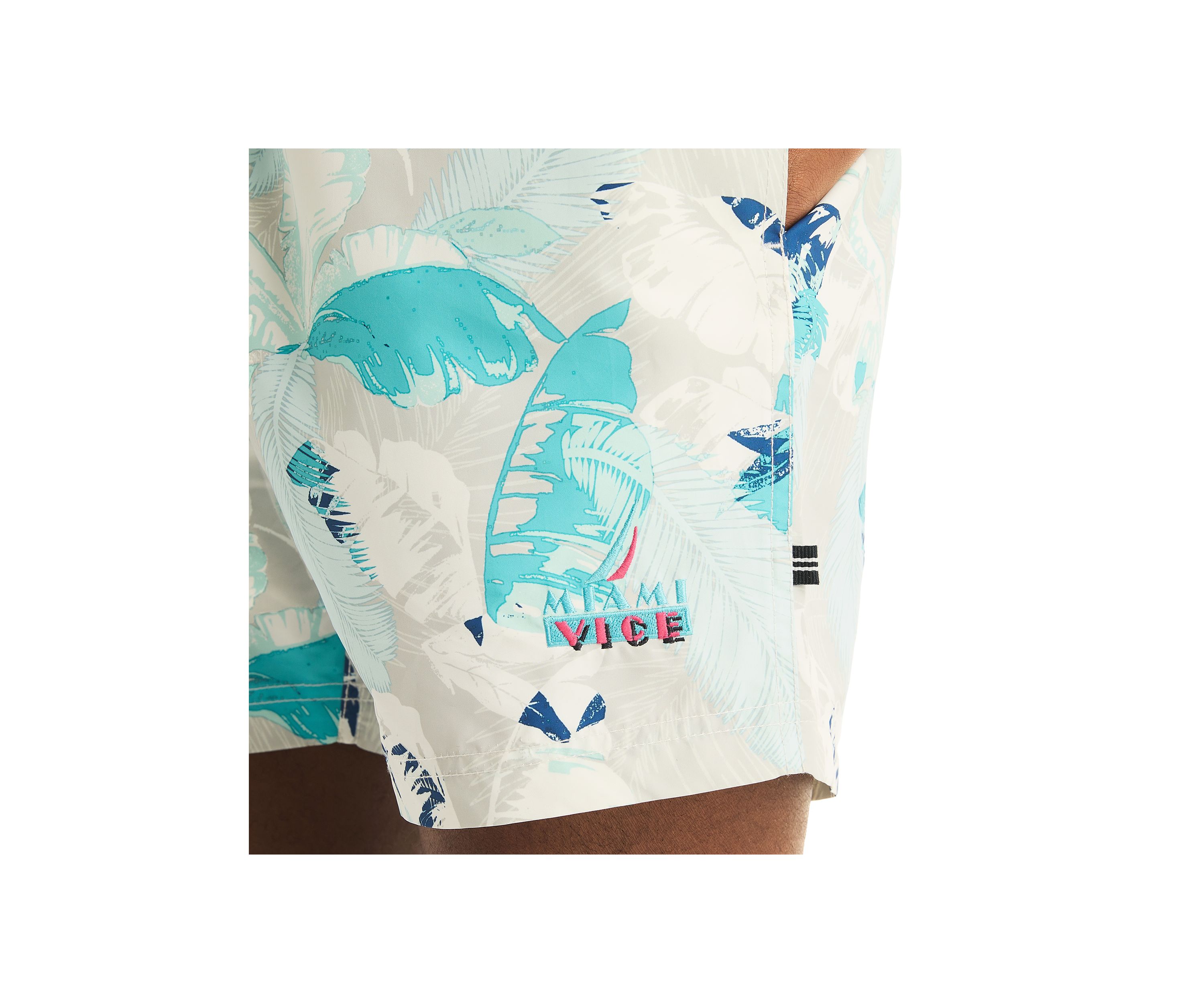 Miami Vice x Nautica Sustainably Crafted 5" Printed Swim Trunks