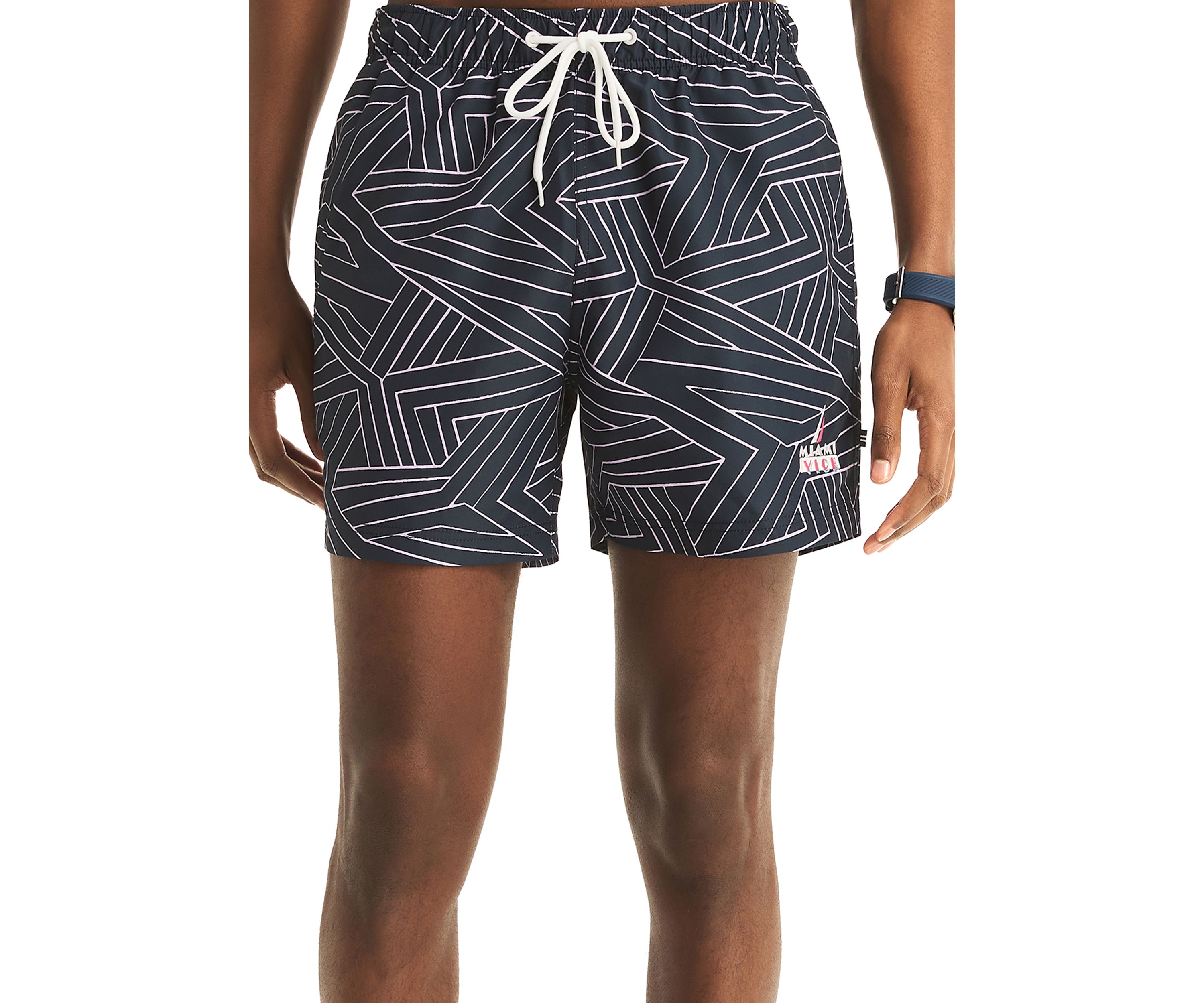 Miami Vice x Sustainably Crafted 5" Printed Swim Trunks