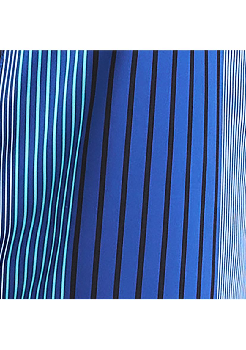 6" Striped Quick Dry Swim Shorts