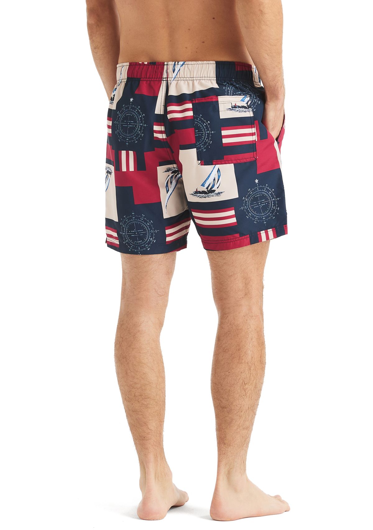 6 Printed Swim Trunks
