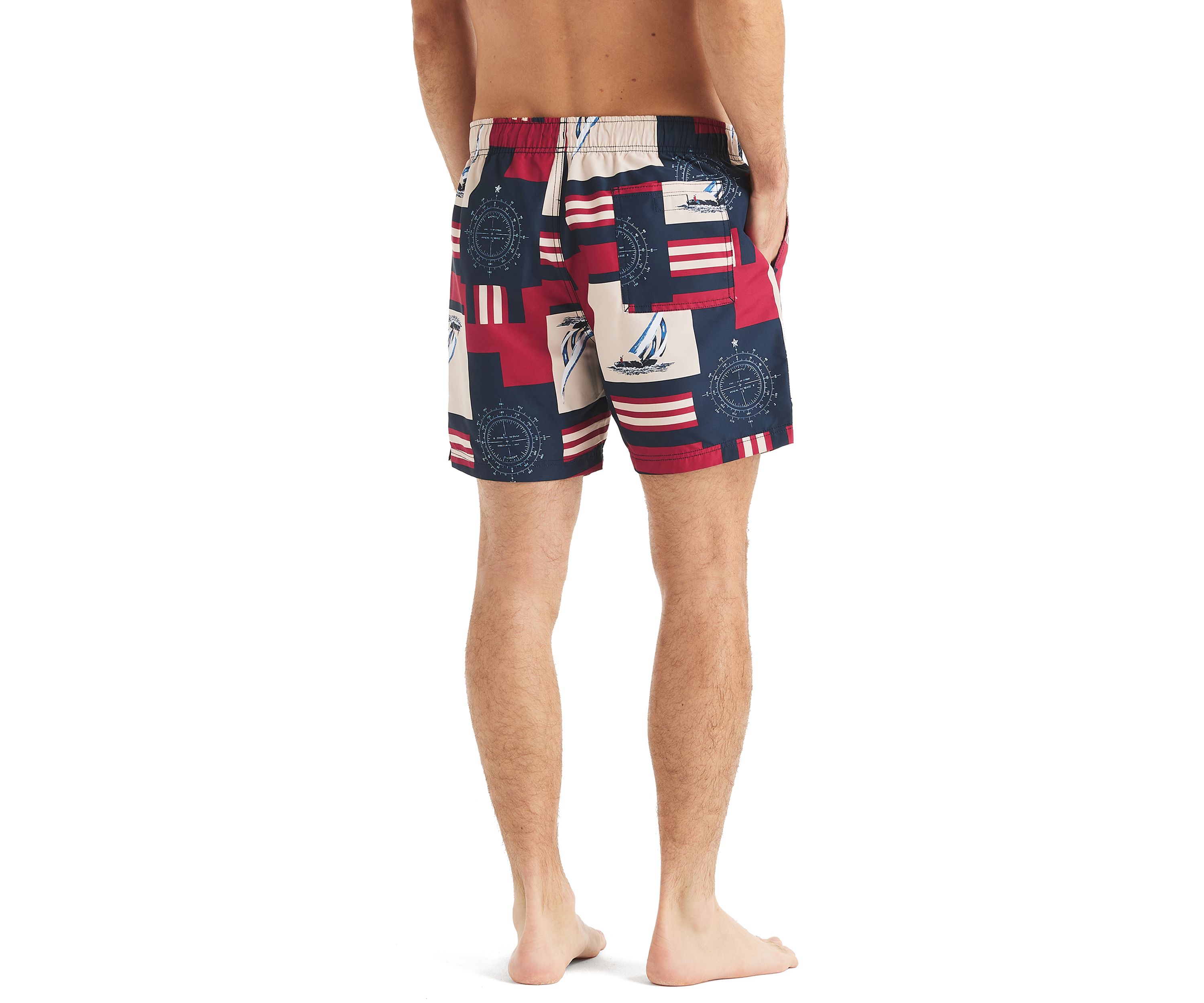 6 Printed Swim Trunks