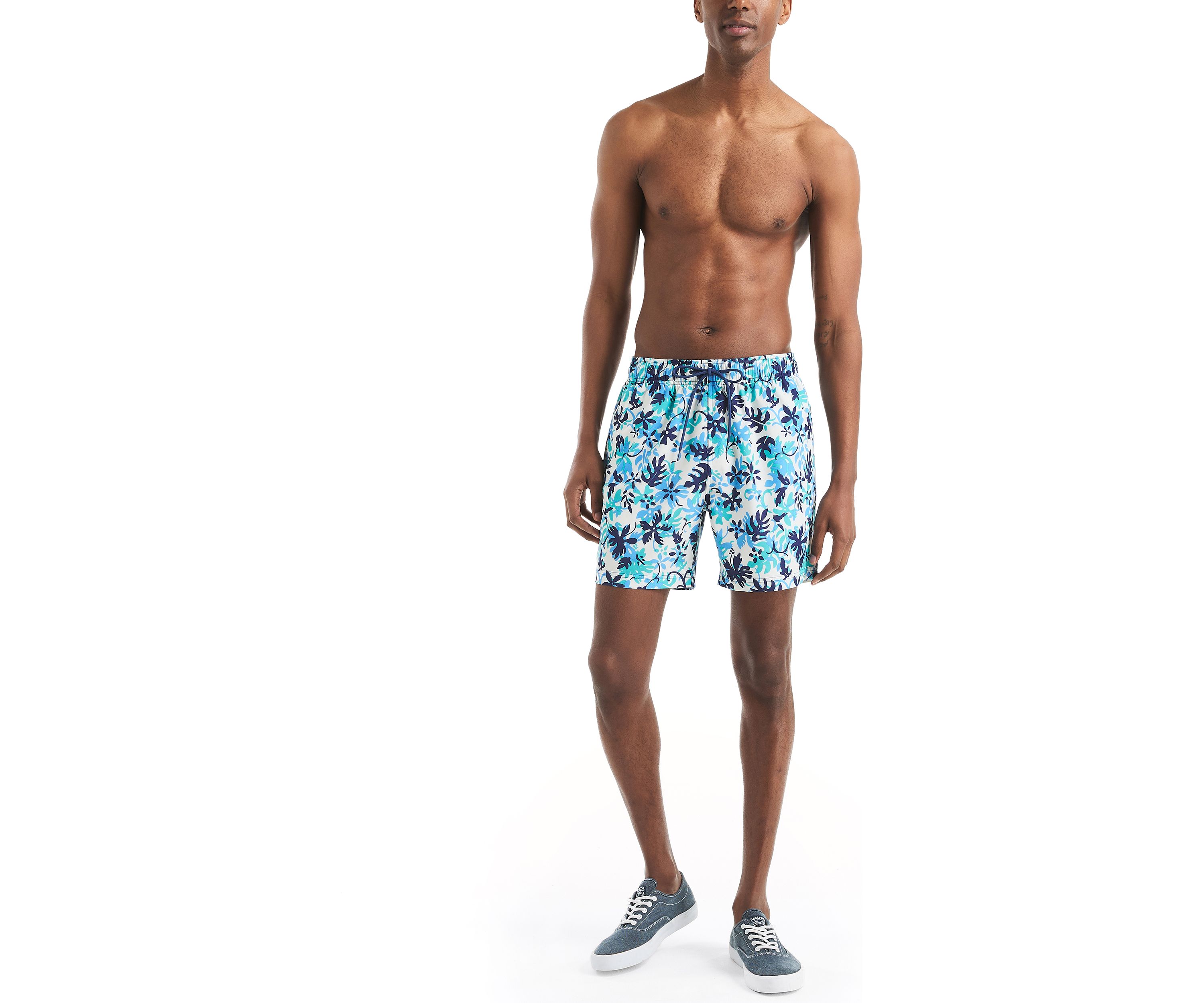 Beach Boys x Nautica 6" Printed Quick Dry Swim Shorts
