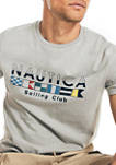 Mens Sustainably Crafted Sailing Club Graphic T-Shirt