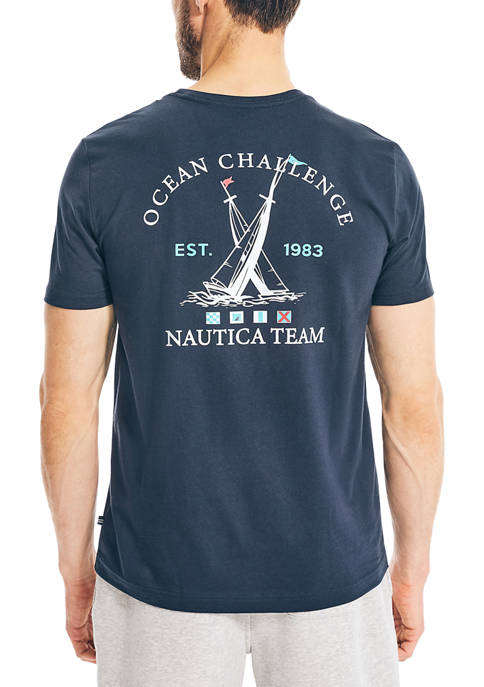 Nautica Sustainably Crafted Graphic T-Shirt