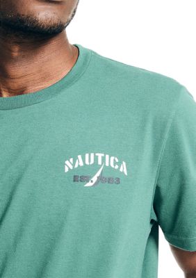 Sustainably Crafted Yacht Racing Graphic T-Shirt