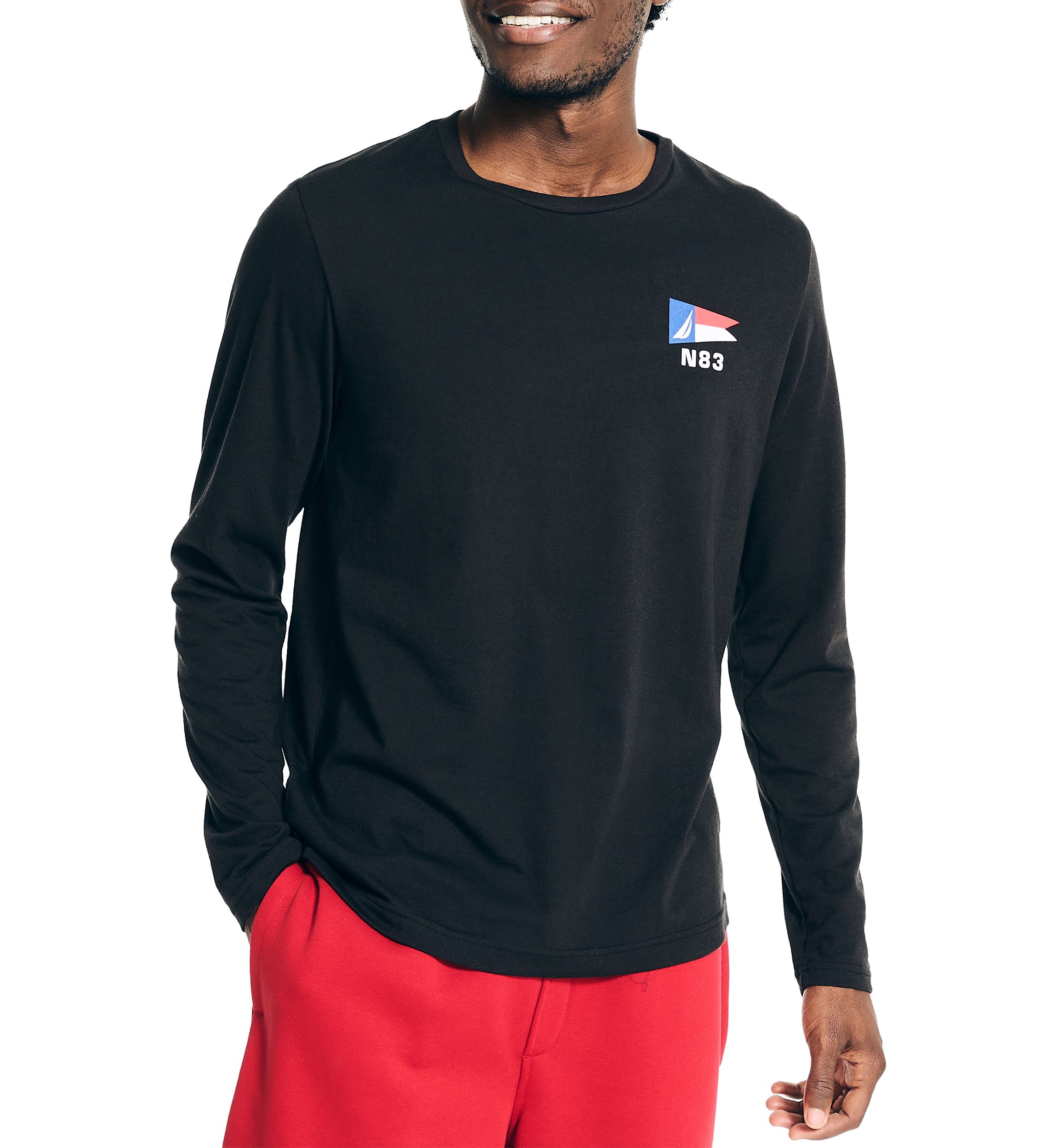  Sustainably Crafted Long Sleeve Graphic T-Shirt