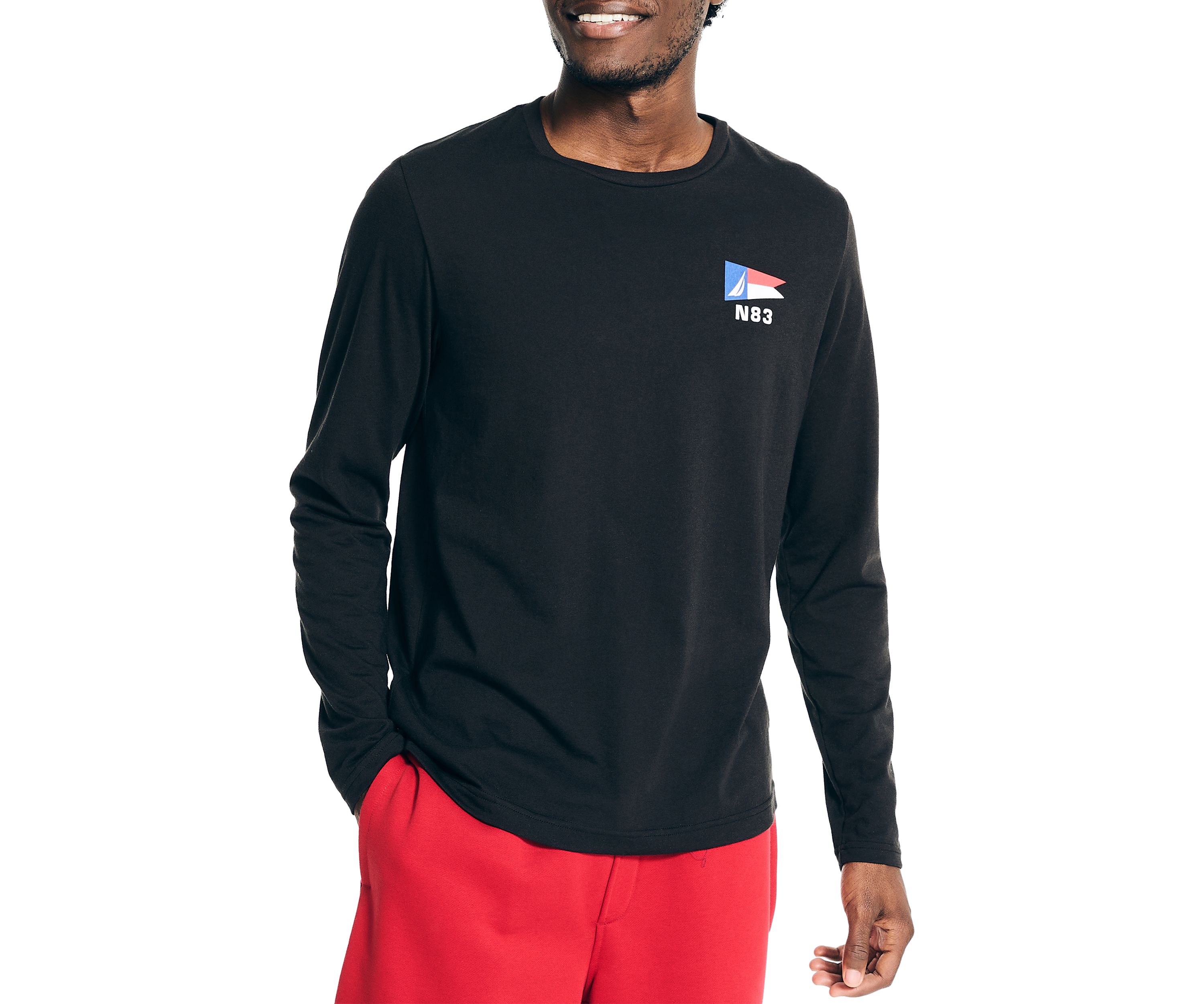  Sustainably Crafted Long Sleeve Graphic T-Shirt