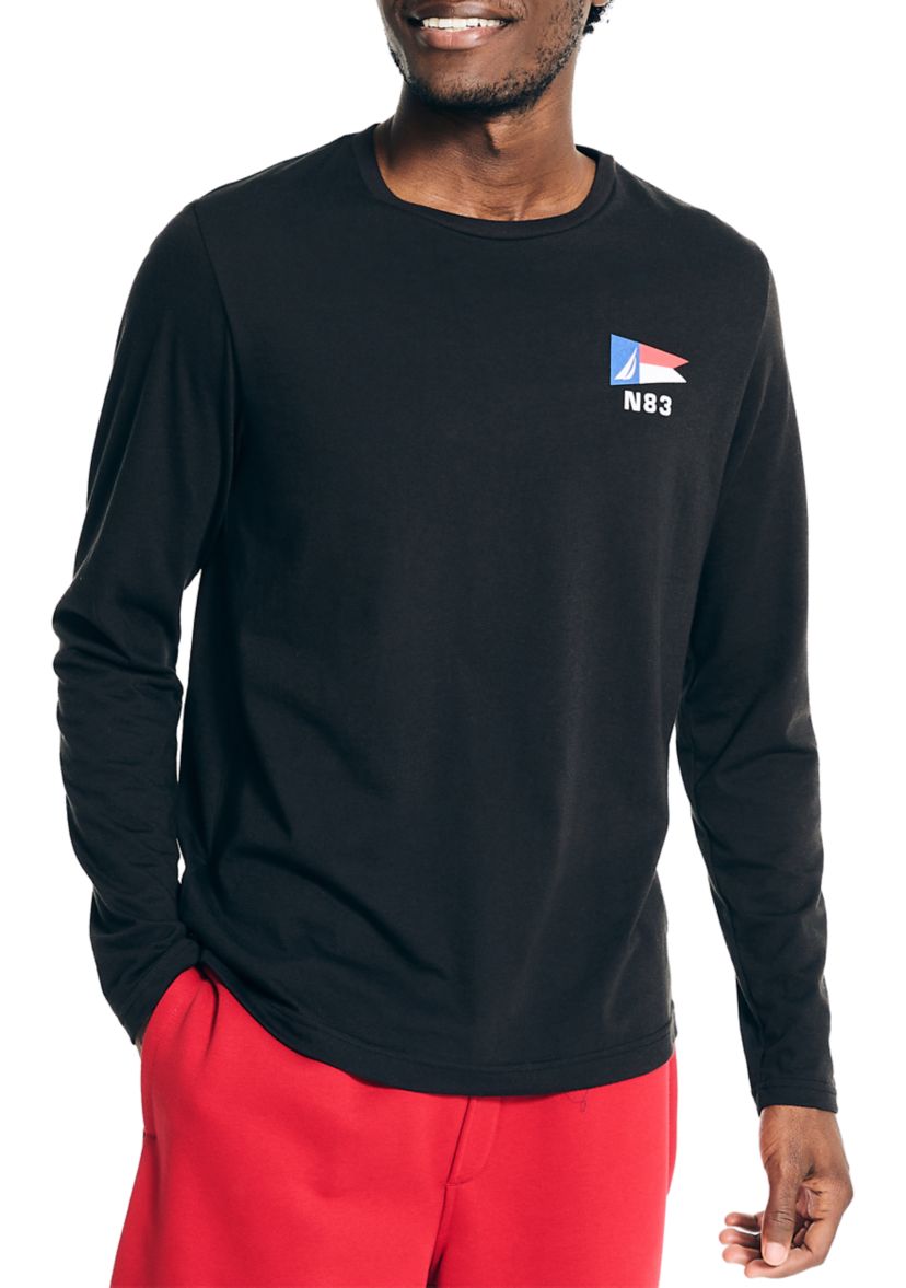  Sustainably Crafted Long Sleeve Graphic T-Shirt