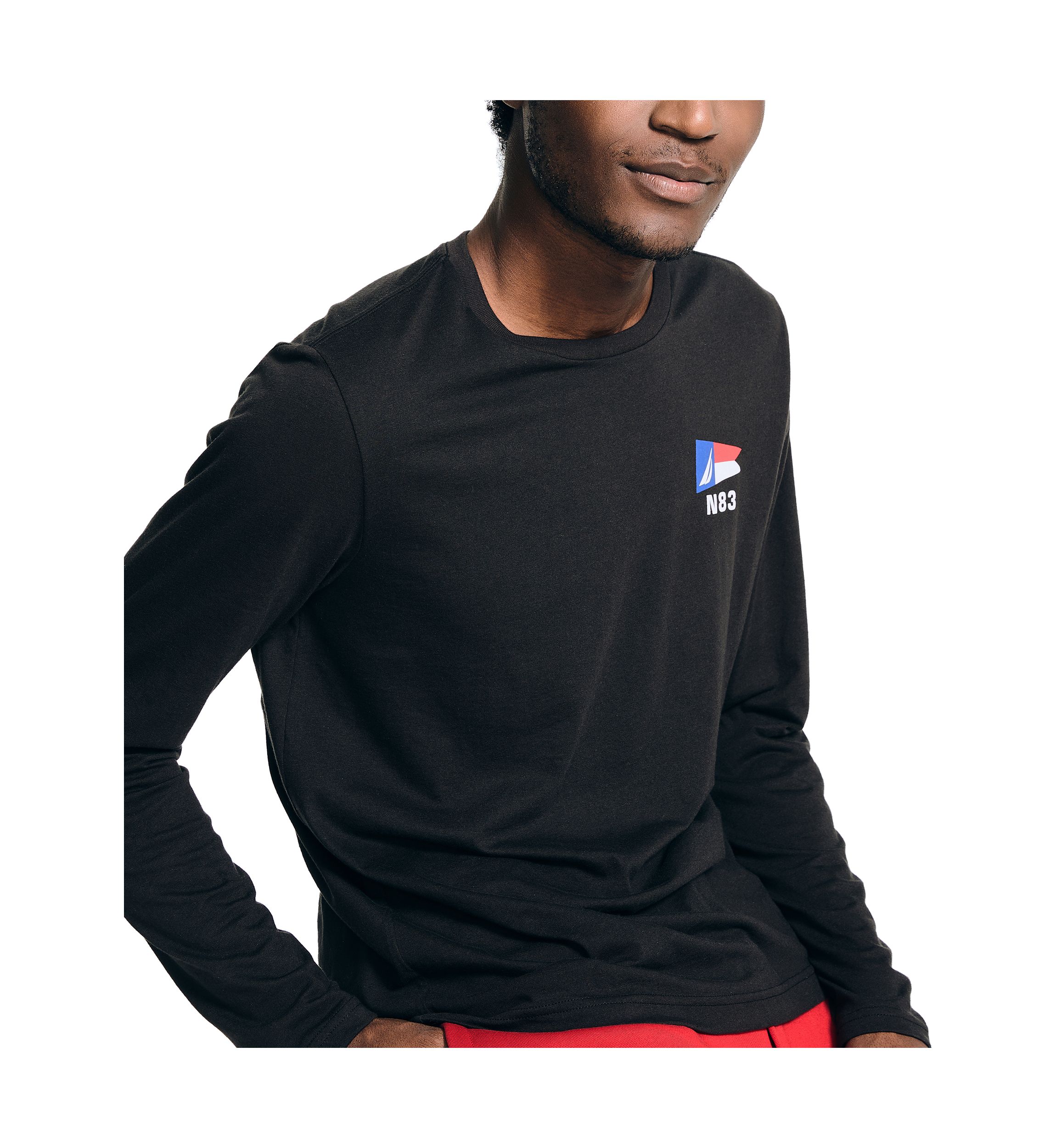  Sustainably Crafted Long Sleeve Graphic T-Shirt
