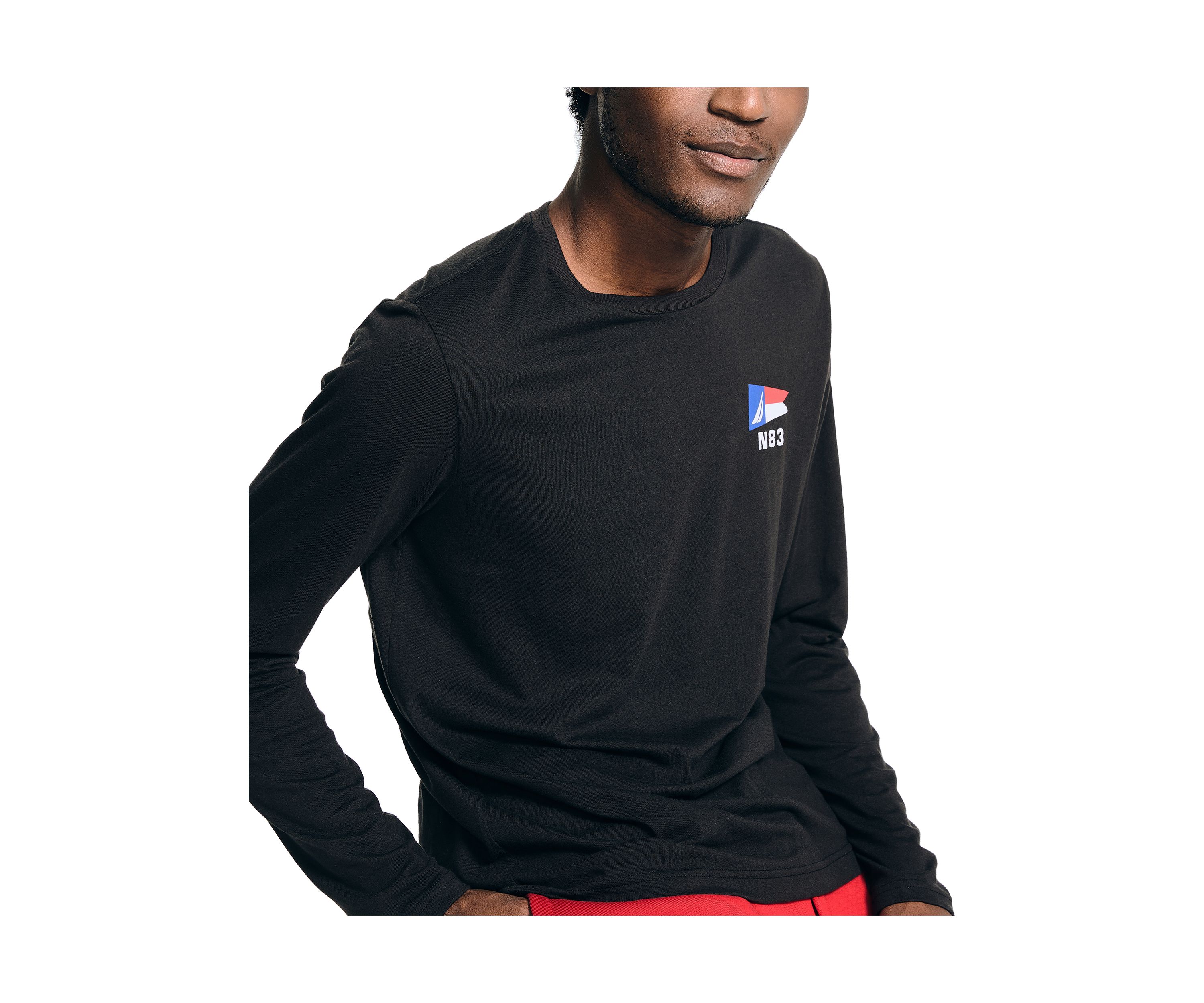  Sustainably Crafted Long Sleeve Graphic T-Shirt