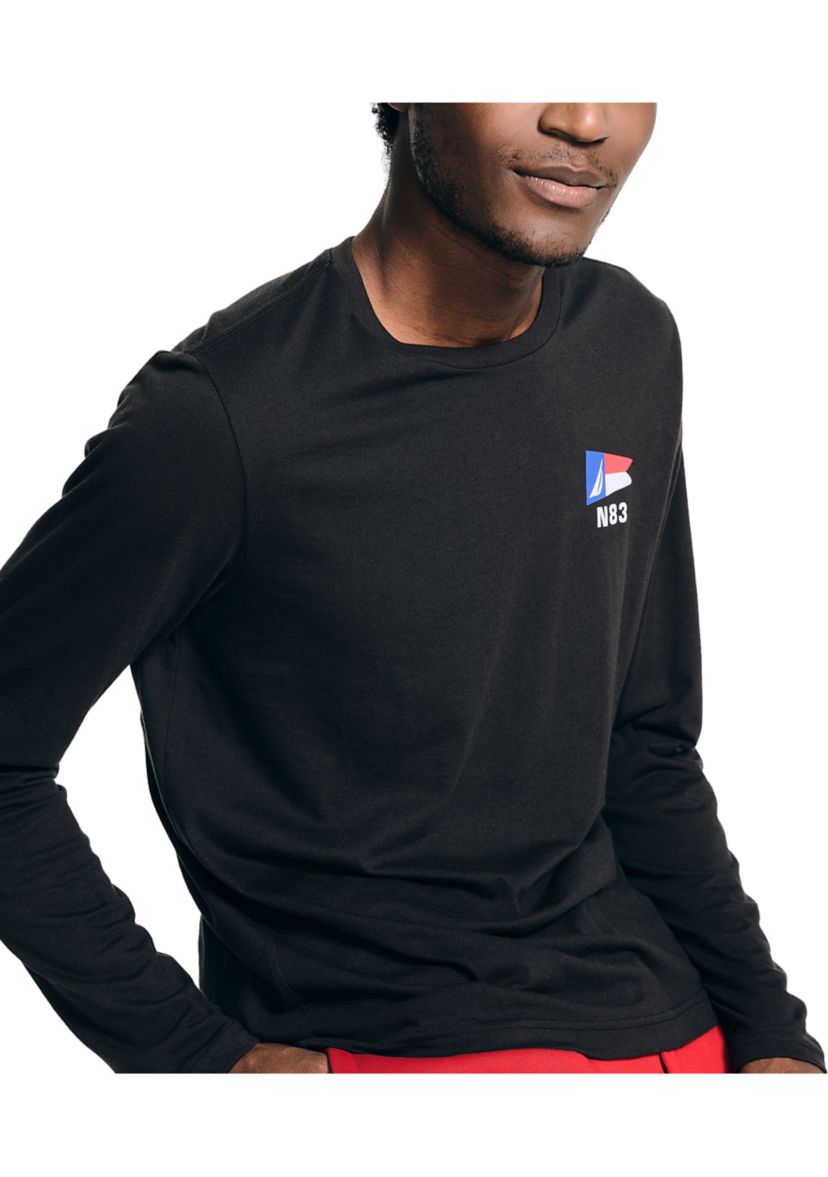  Sustainably Crafted Long Sleeve Graphic T-Shirt