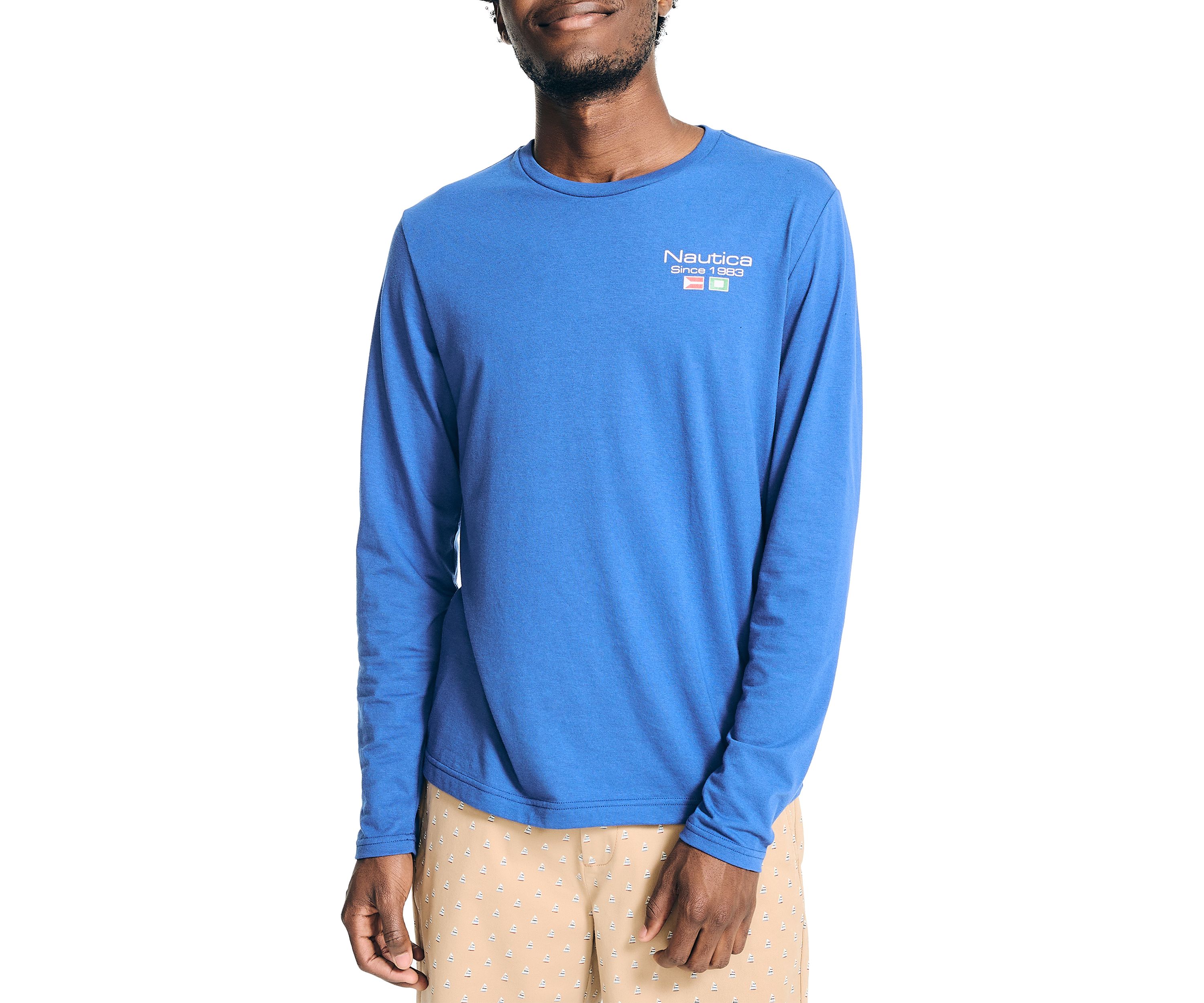 Sustainably Crafted Long Sleeve Graphic T-Shirt