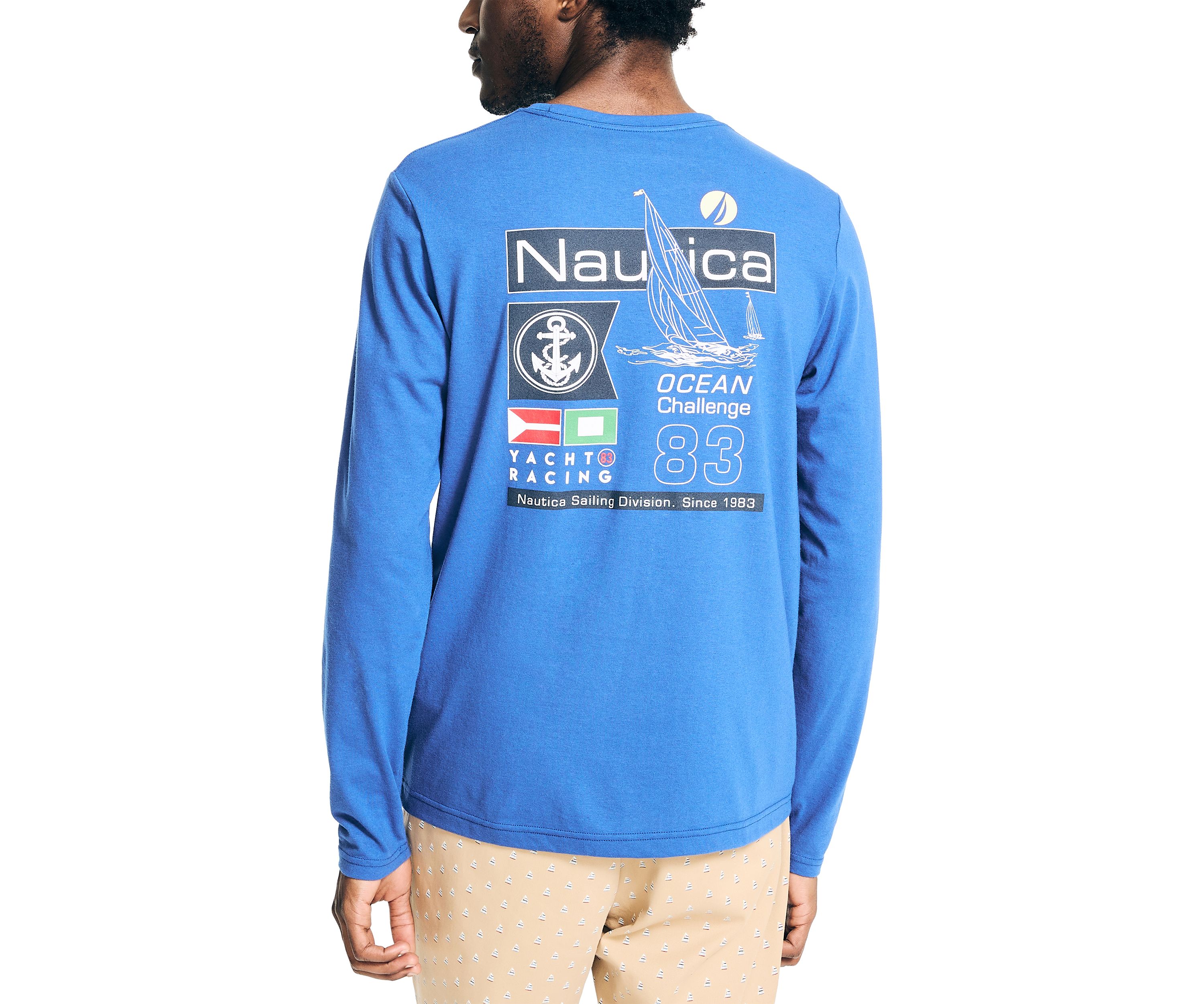 Sustainably Crafted Long Sleeve Graphic T-Shirt