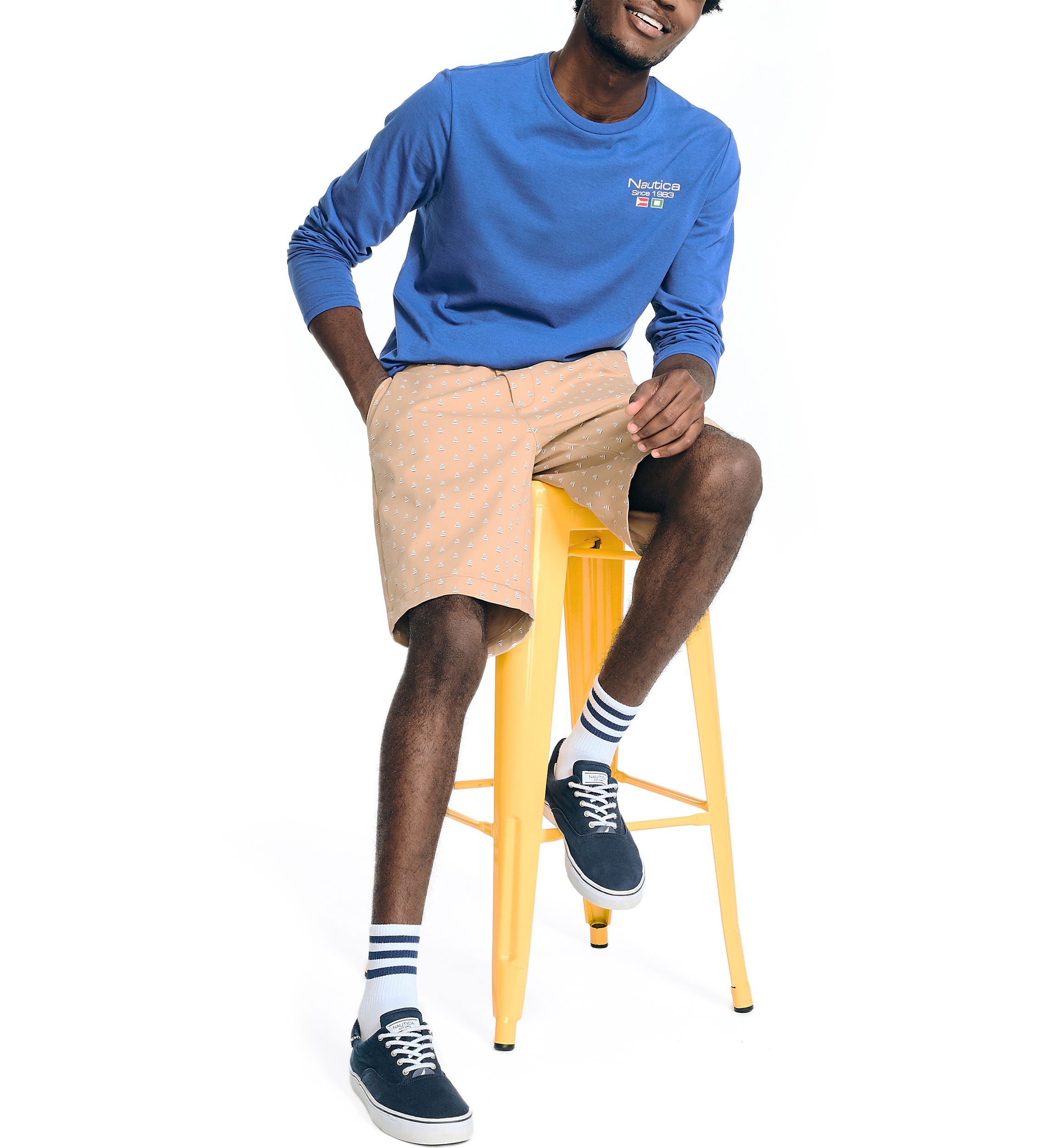 Sustainably Crafted Long Sleeve Graphic T-Shirt