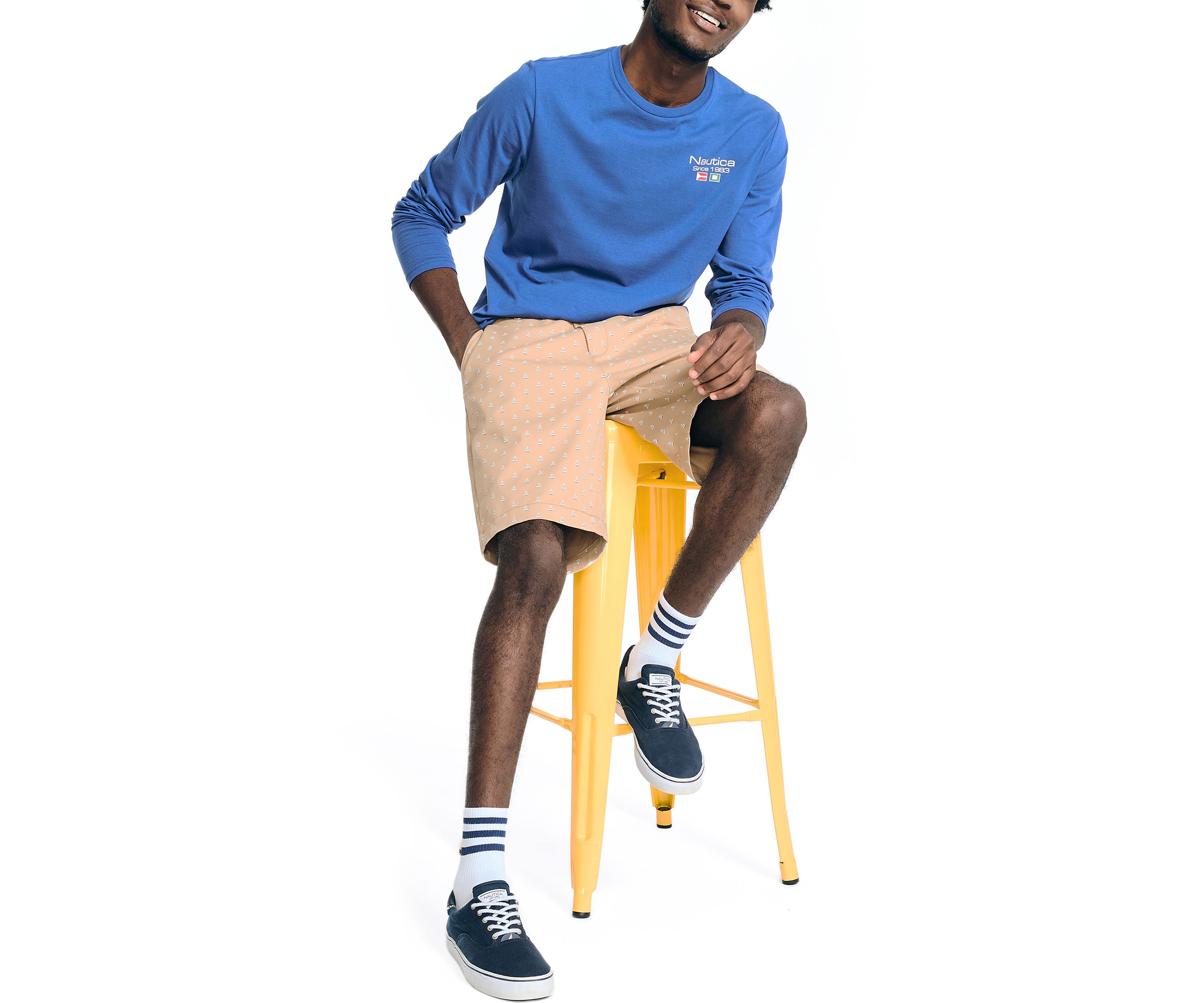 Sustainably Crafted Long Sleeve Graphic T-Shirt