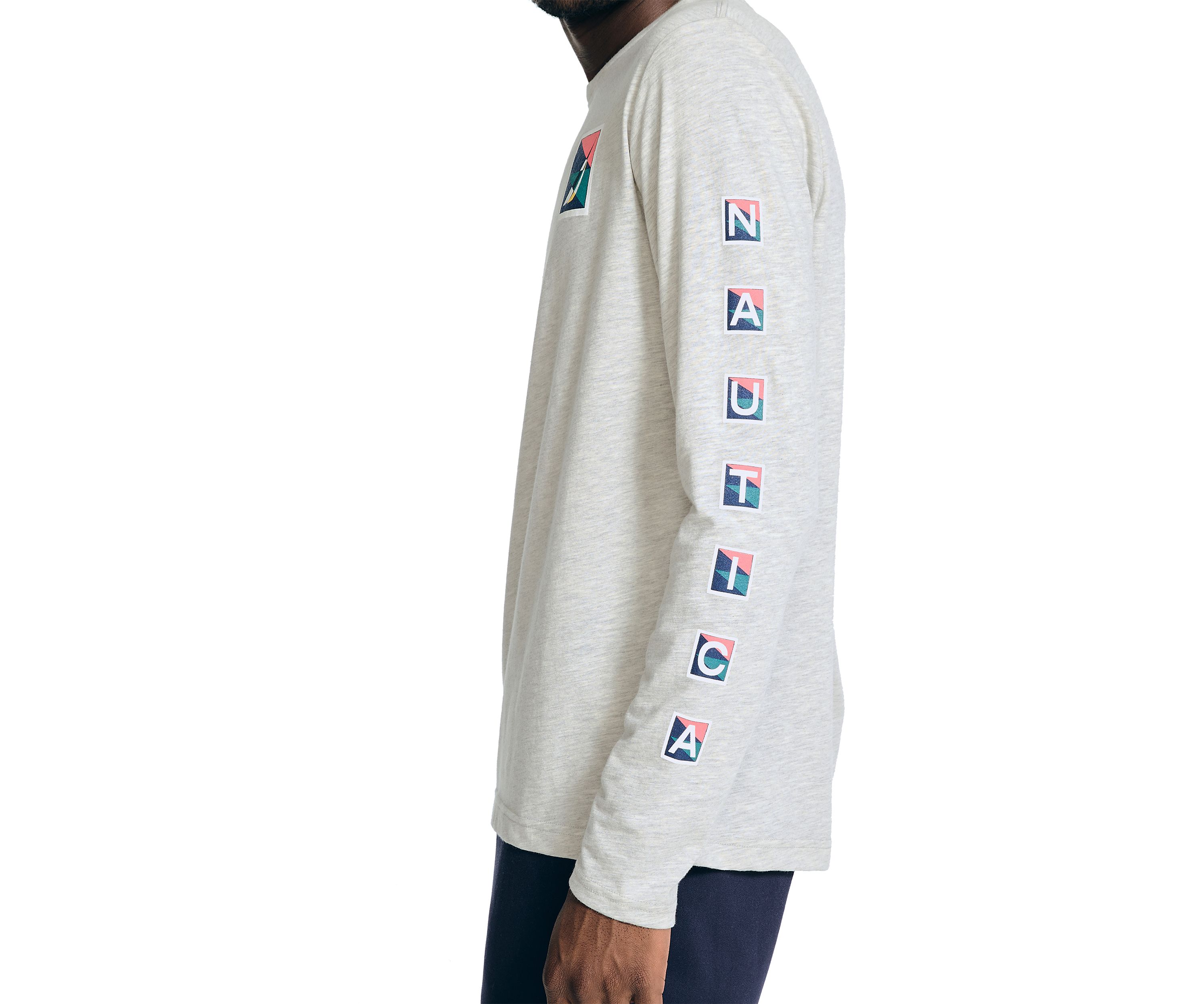 Sustainably Crafted Long Sleeve Graphic T-Shirt