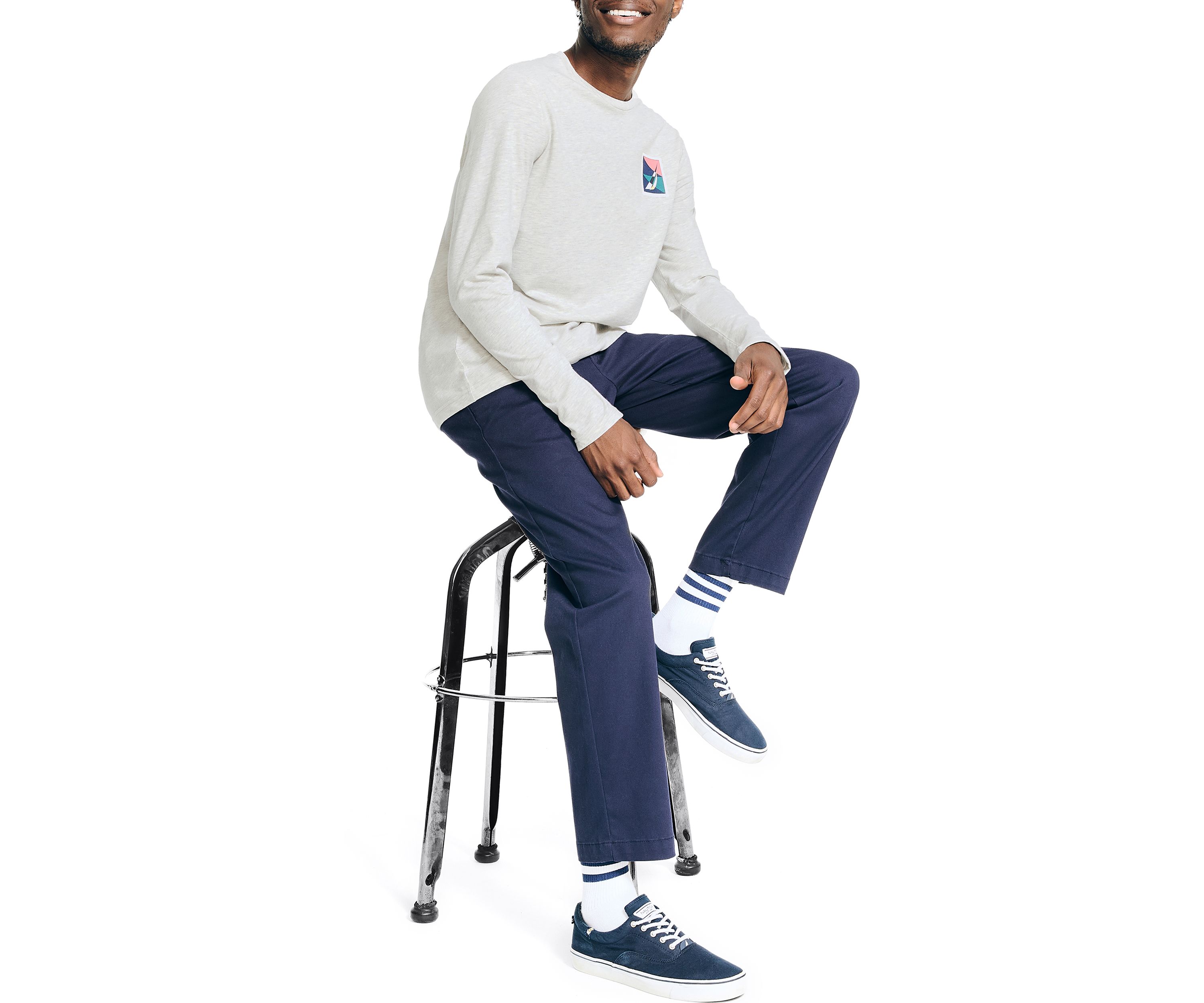 Sustainably Crafted Long Sleeve Graphic T-Shirt