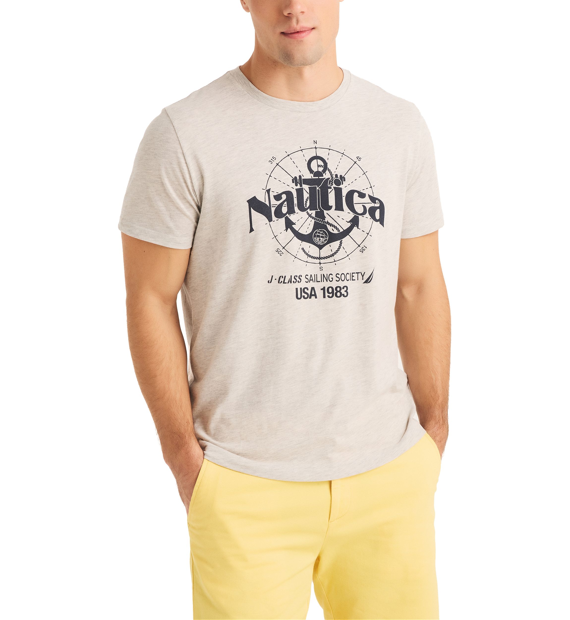 Sustainably Crafted Sailing Society Graphic T-Shirt