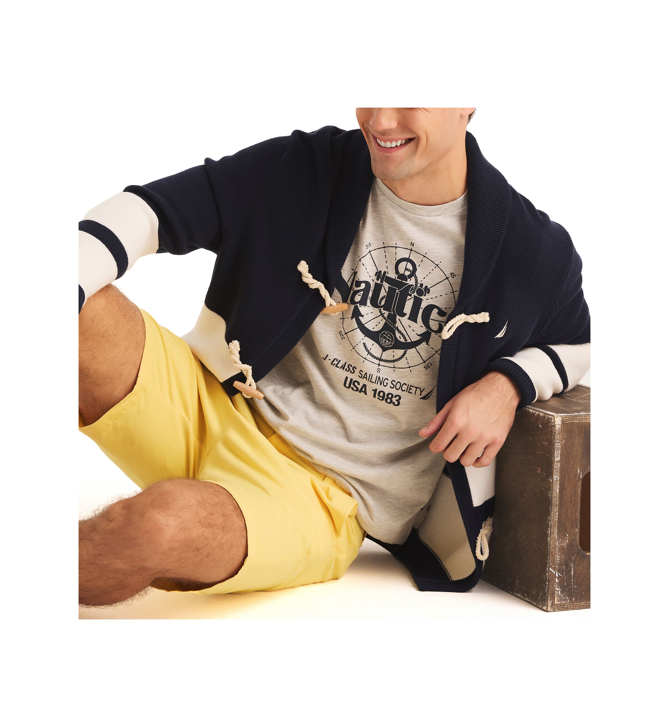 Sustainably Crafted Sailing Society Graphic T-Shirt