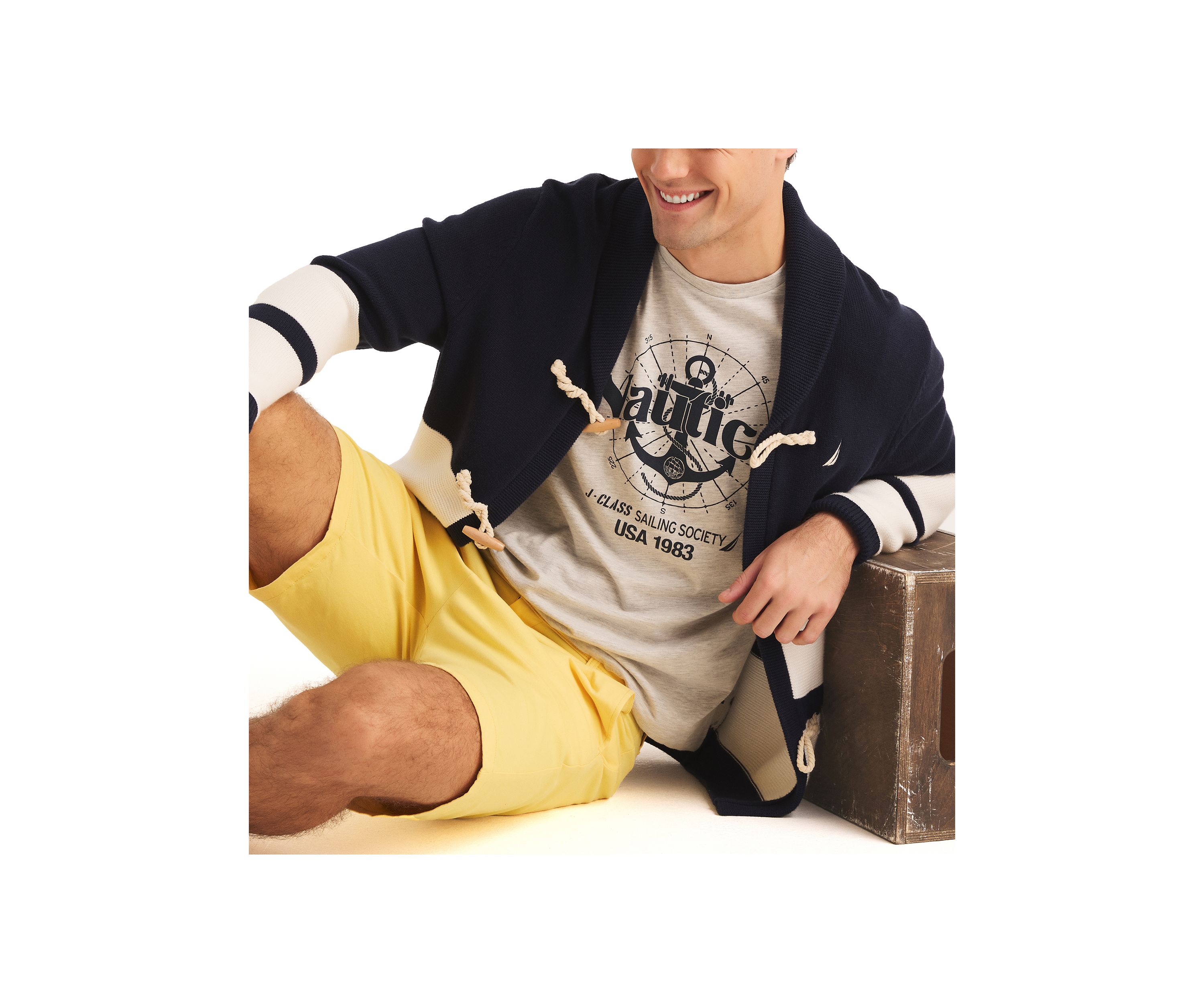 Sustainably Crafted Sailing Society Graphic T-Shirt