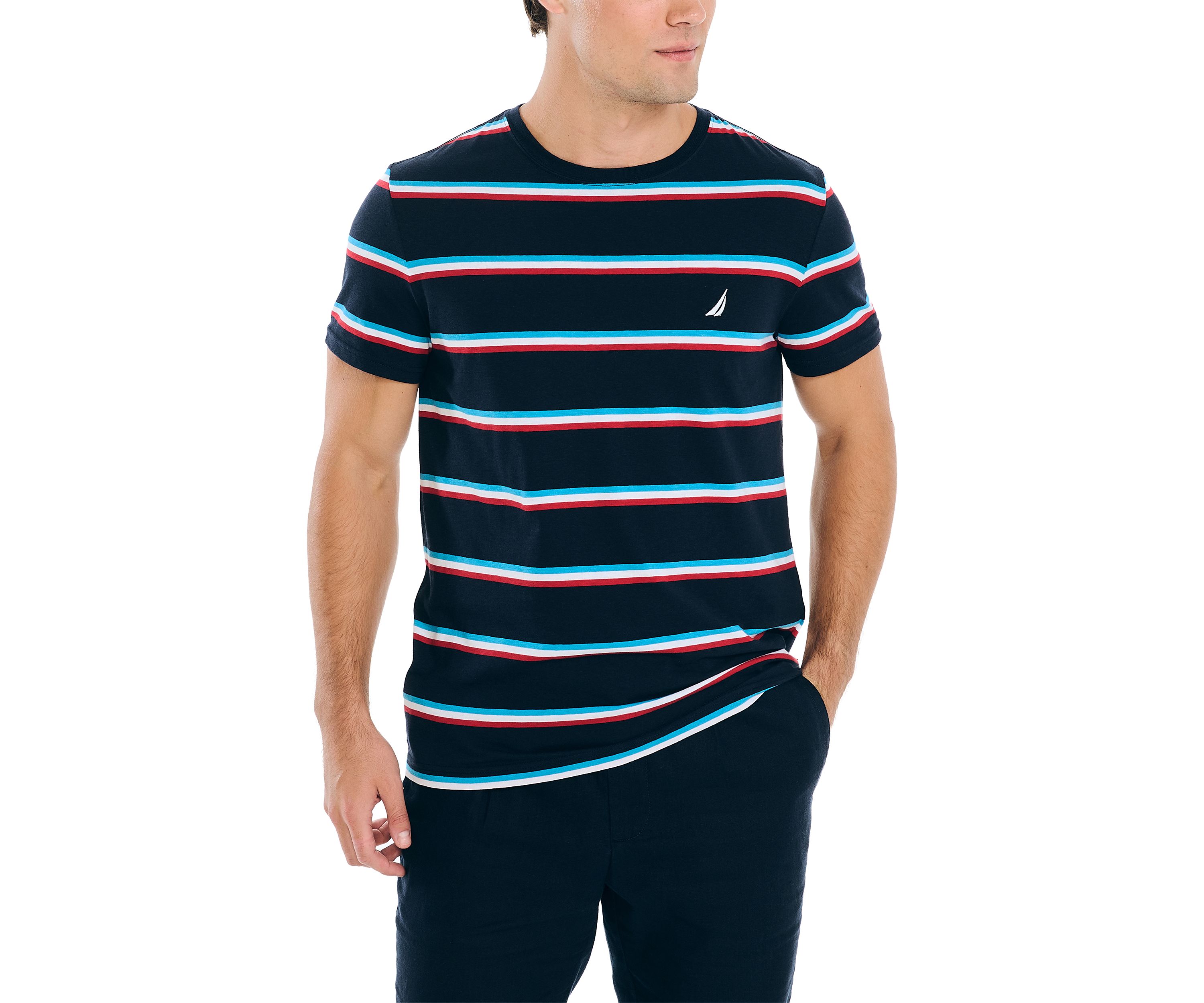 Sustainably Crafted Striped T-Shirt