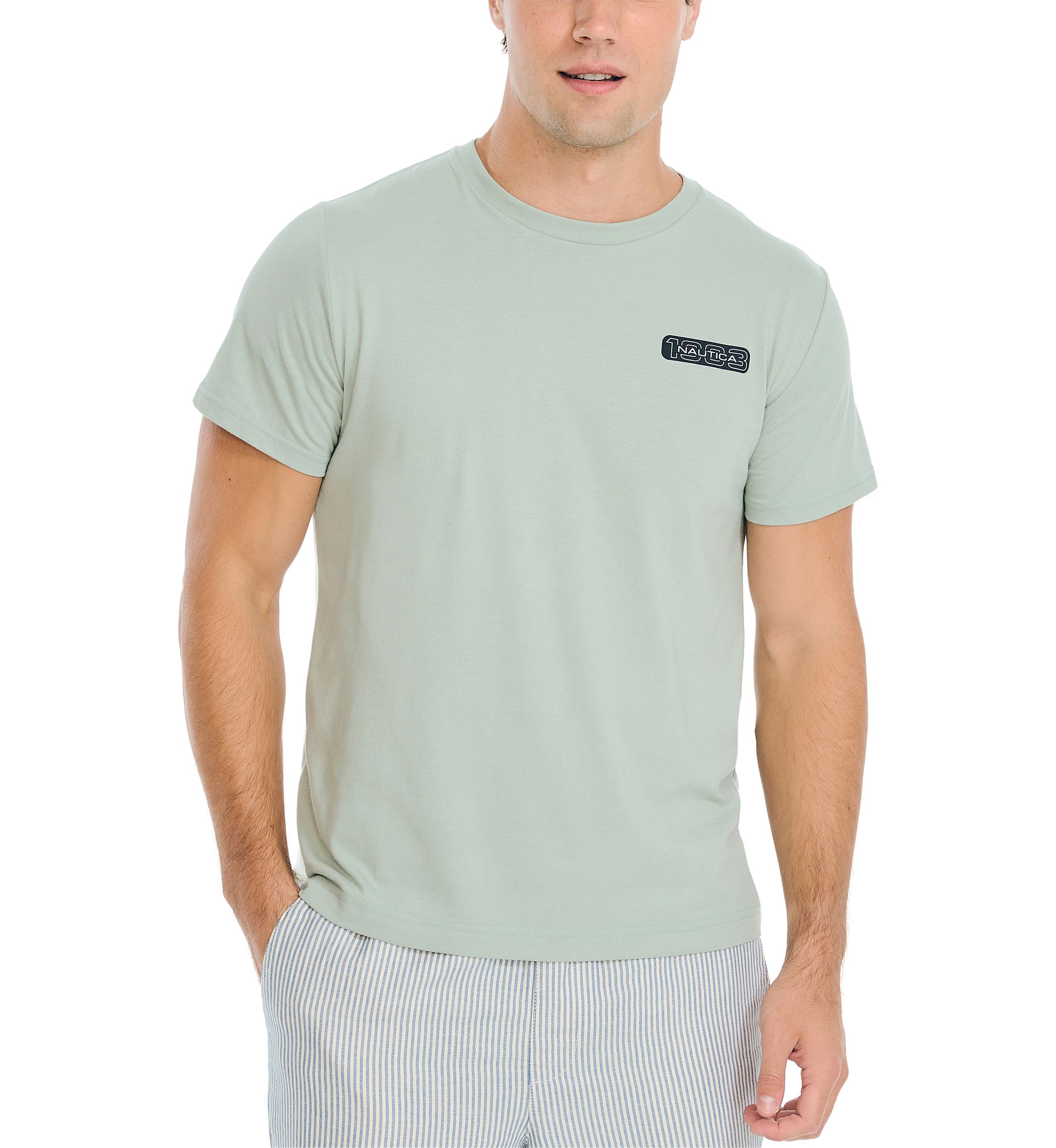 Sustainably Crafted Nautica 1983 Graphic T-Shirt