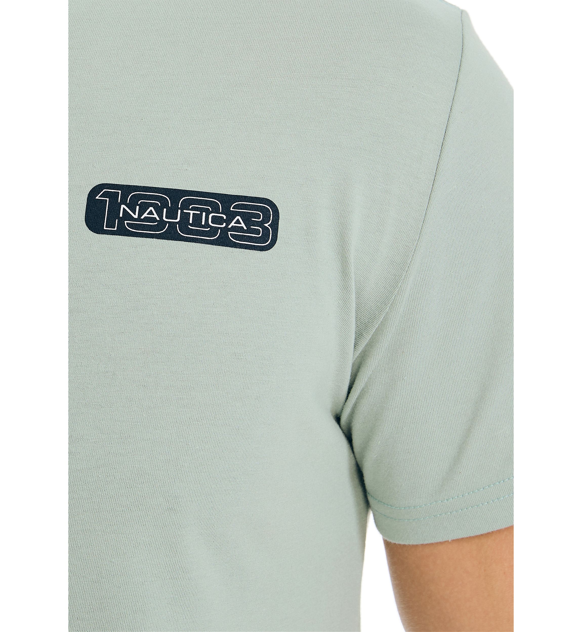 Sustainably Crafted Nautica 1983 Graphic T-Shirt
