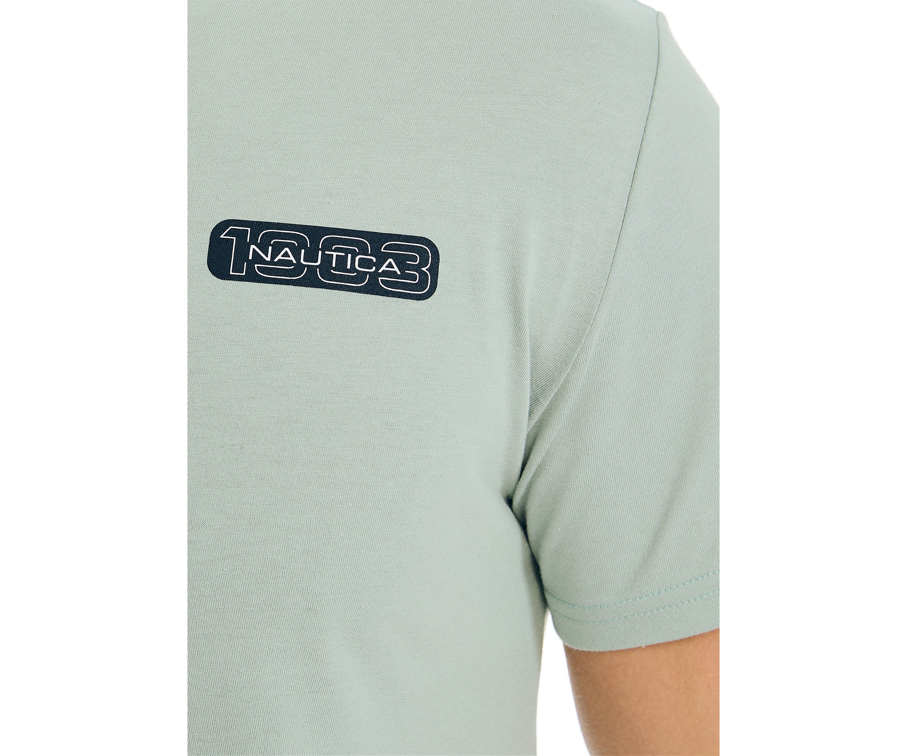 Sustainably Crafted Nautica 1983 Graphic T-Shirt